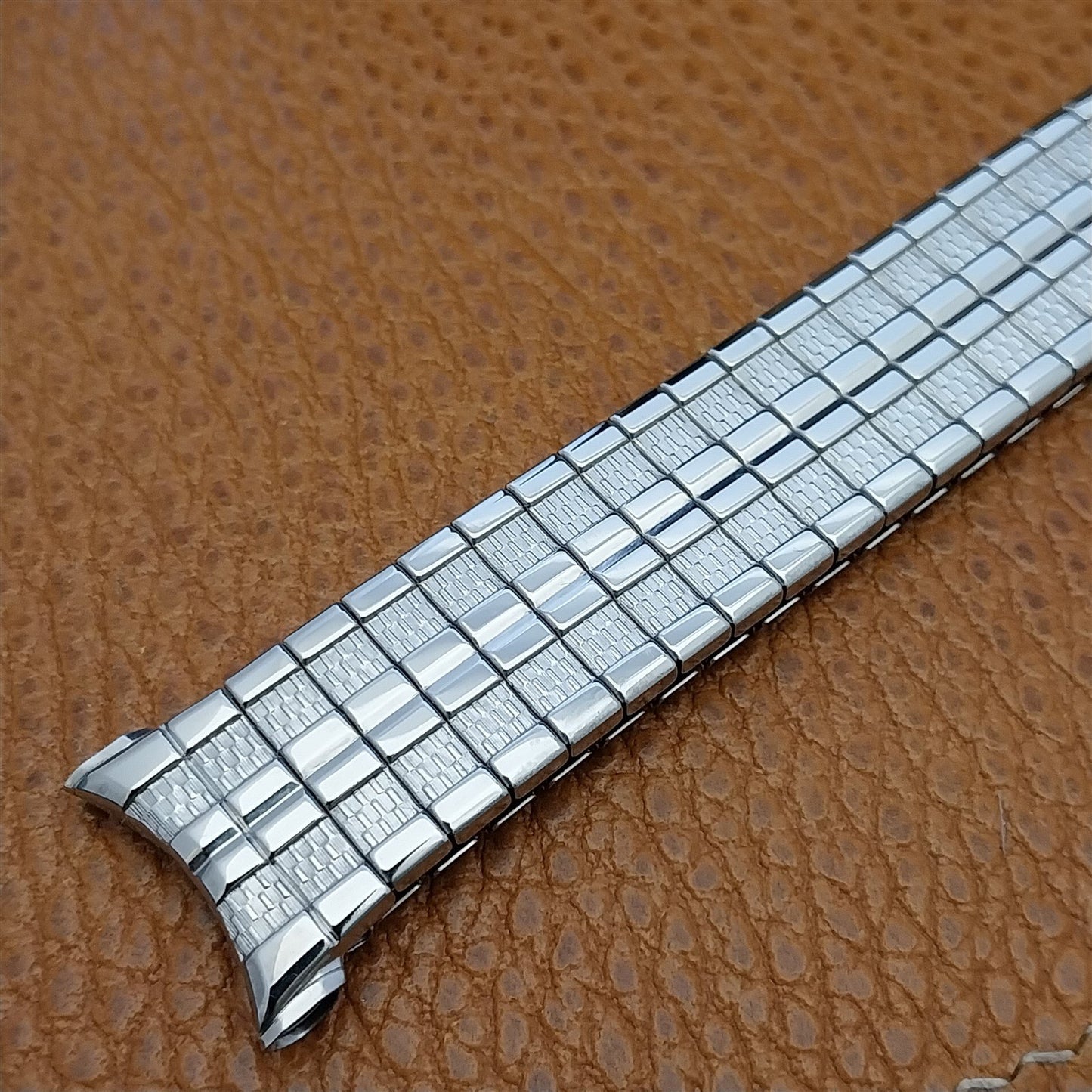 Vintage 1968 Classic Speidel Meteor 19mm 18mm 17mm Stainless Unused Watch Band