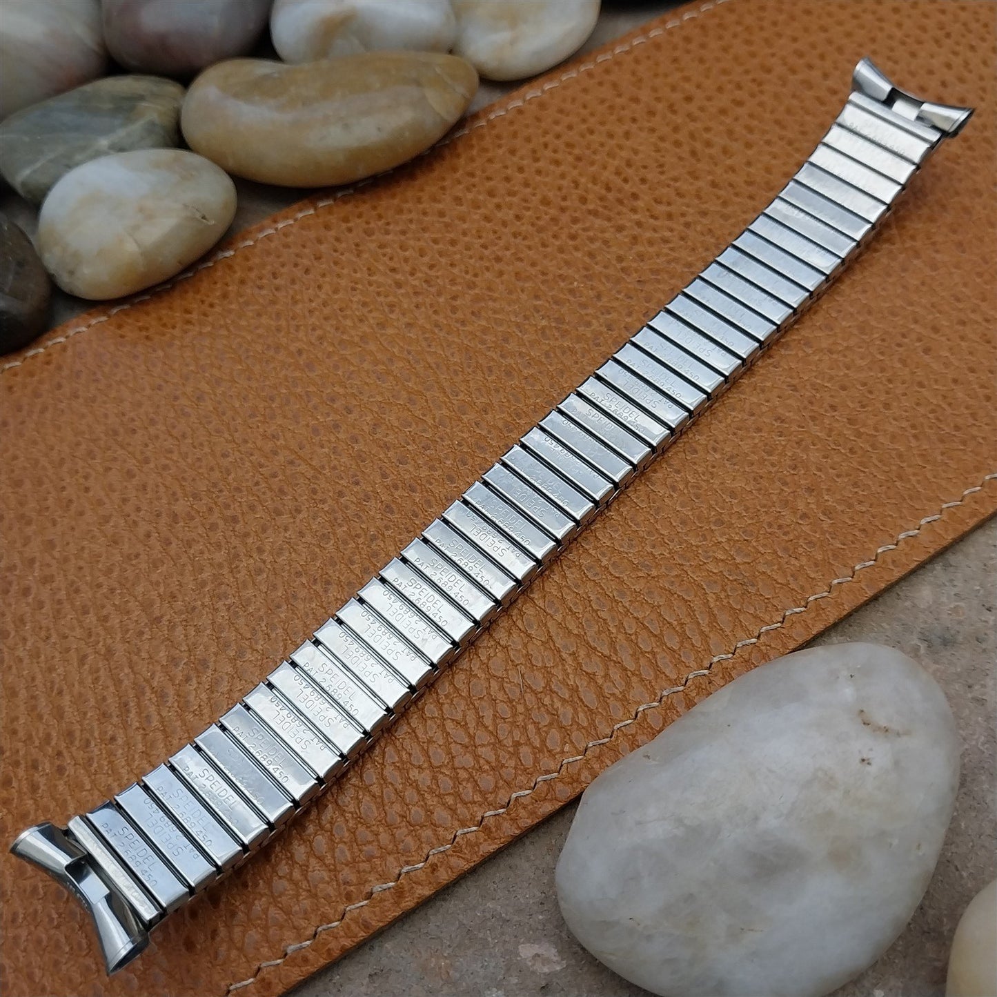 Vintage 1968 Classic Speidel Meteor 19mm 18mm 17mm Stainless Unused Watch Band