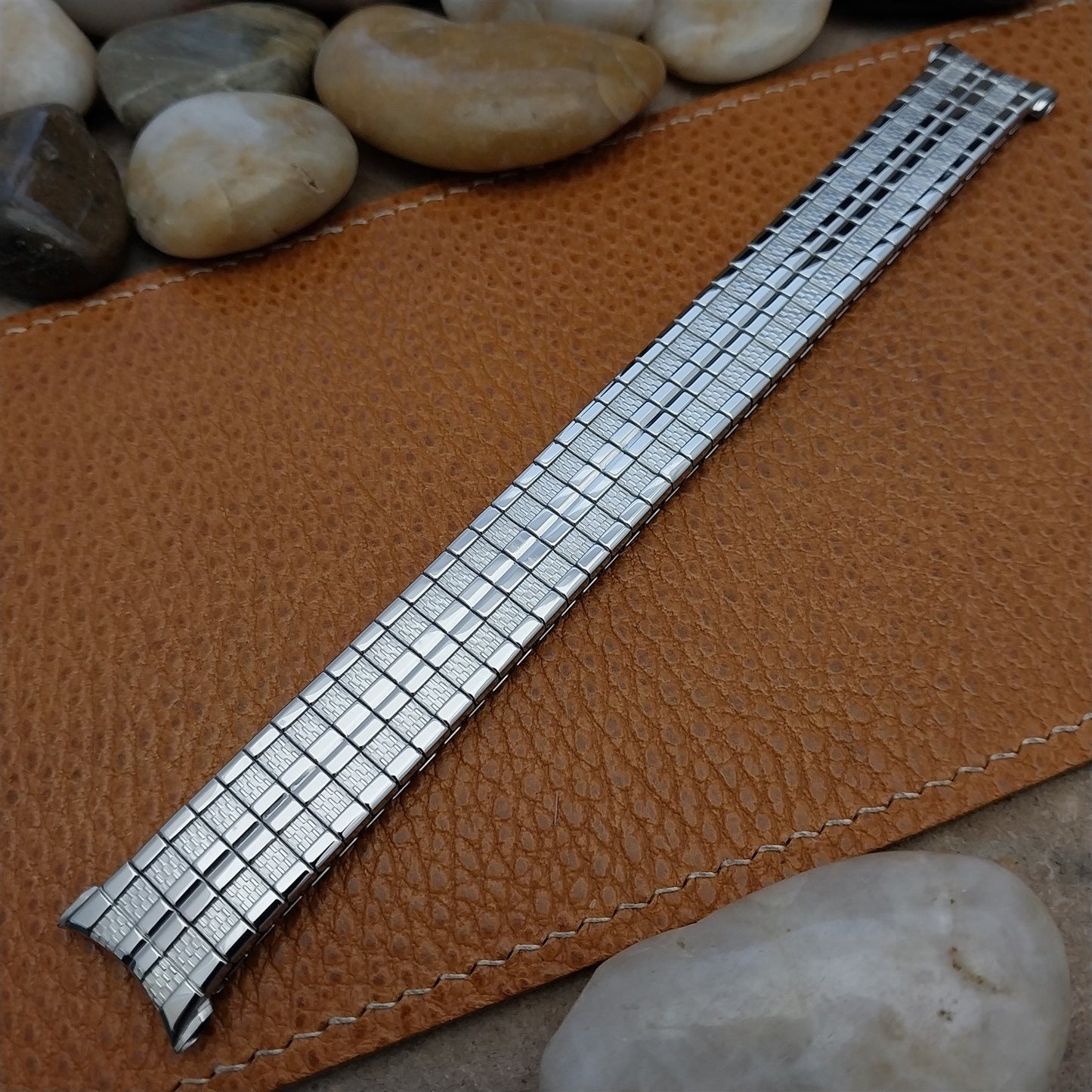 Vintage 1968 Classic Speidel Meteor 19mm 18mm 17mm Stainless Unused Watch Band