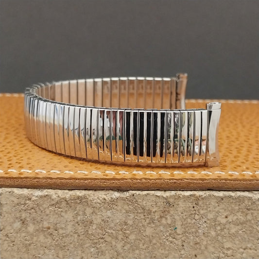Vintage 1970s 19mm 18mm 16mm Stainless Steel Speidel Linesman Unused Watch Band
