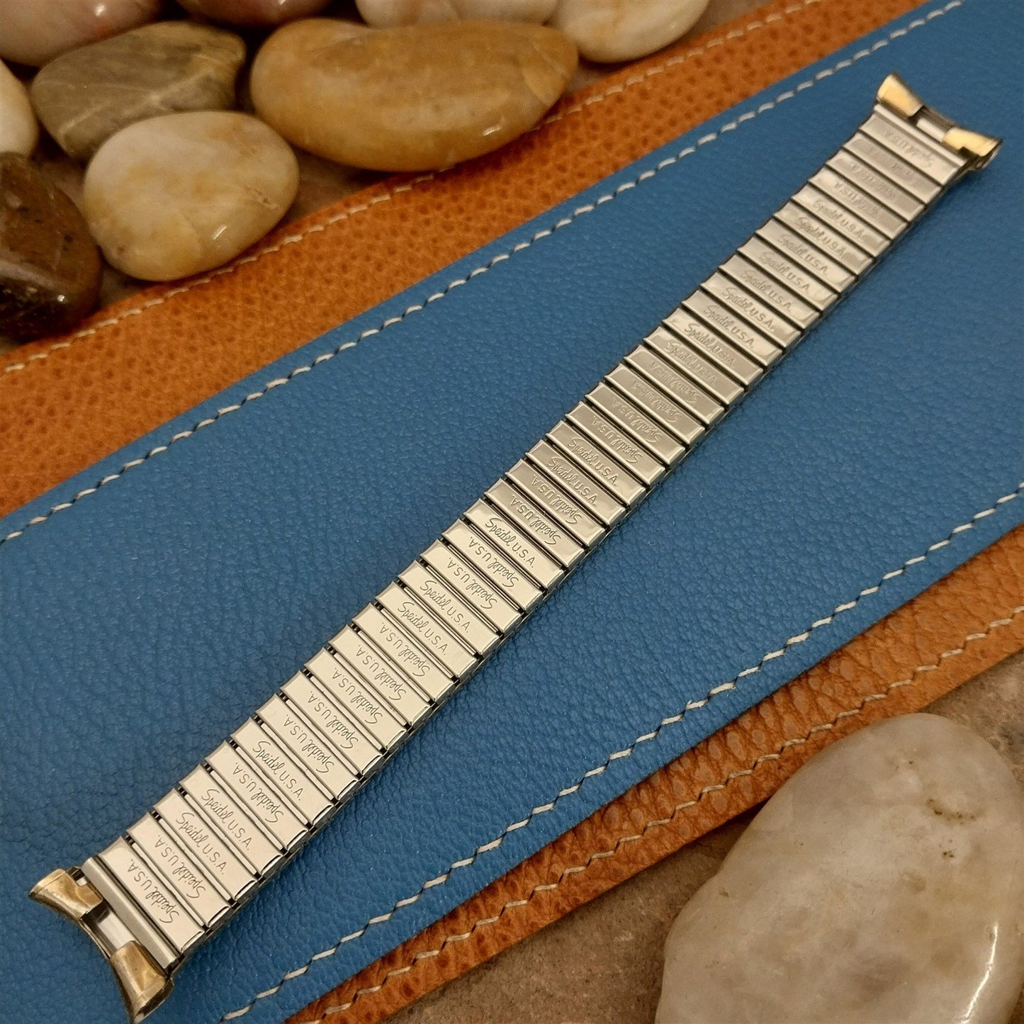 1970s Vintage 19mm 18mm 17mm Speidel Colossus 10k Gold-Filled Unused Watch Band