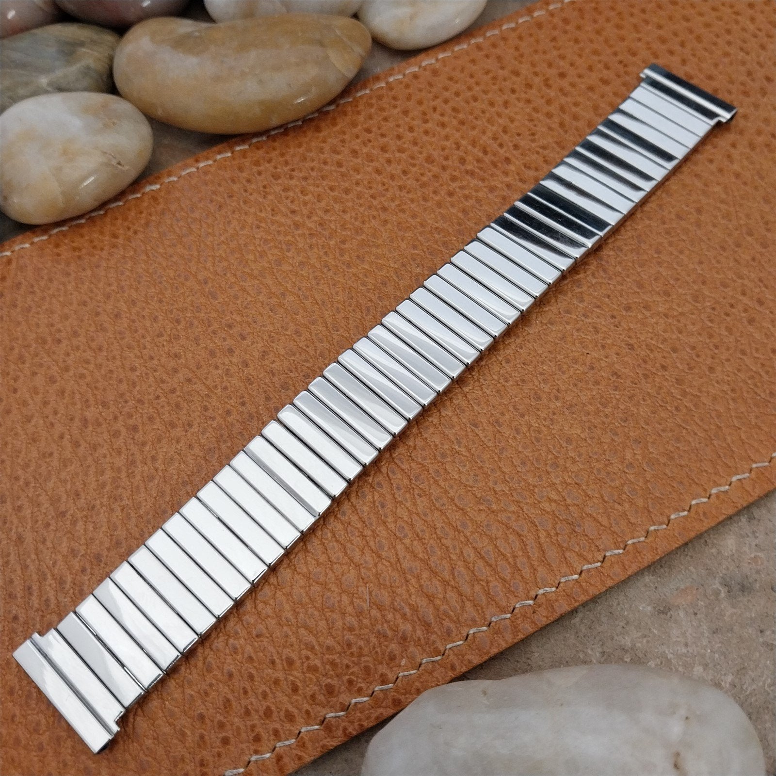 19mm 18mm 17mm Stainless JB Champion Watchmate Unused 1950s Vintage Watch Band