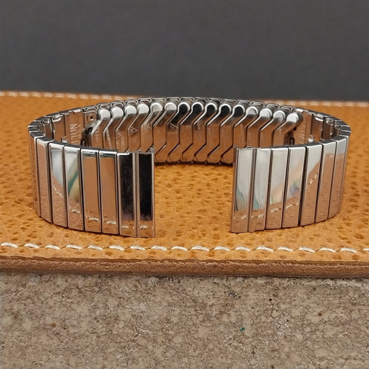 Vintage 17mm Stainless JB Champion Watchmate Unused Classic 1950s Watch Band