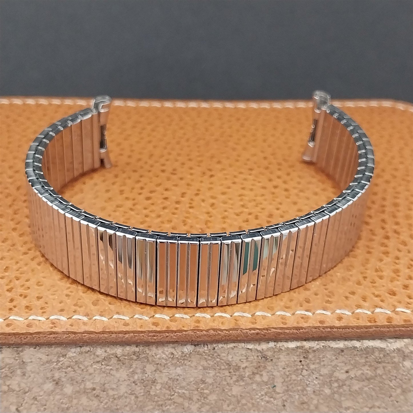 1960s Vintage 19mm 18mm 16mm Stainless Long Speidel Linesman Unused Watch Band