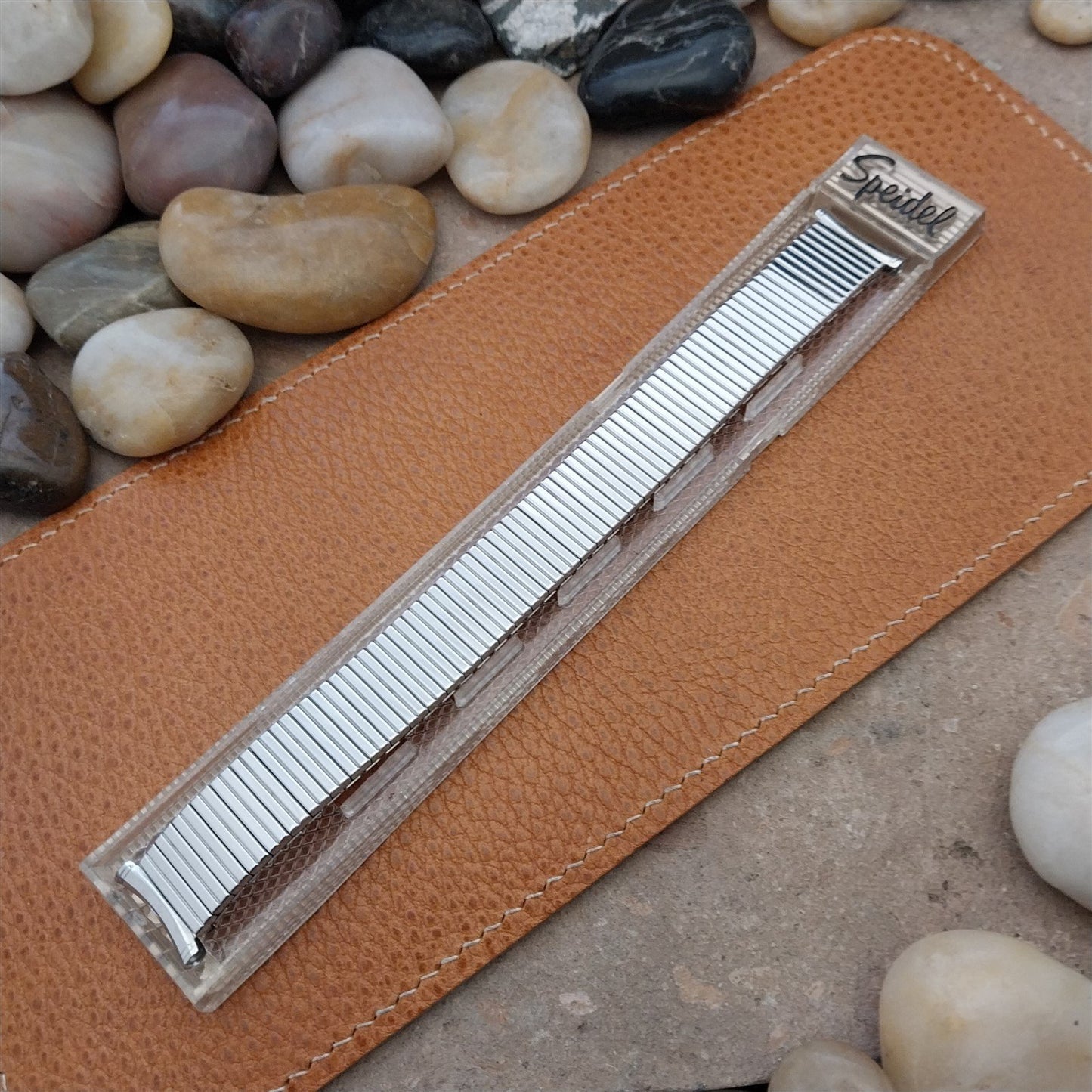 1960s Vintage 19mm 18mm 16mm Stainless Long Speidel Linesman Unused Watch Band