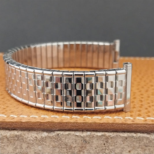 Vintage 19mm 18mm 16mm Stainless Steel Speidel Unused Classic 1960s Watch Band