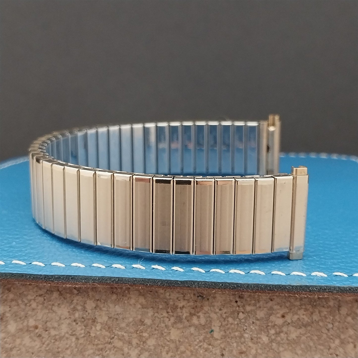 1970s Vintage 19mm 18mm 16mm Gold RGP Speidel Classic Stretch Unused Watch Band