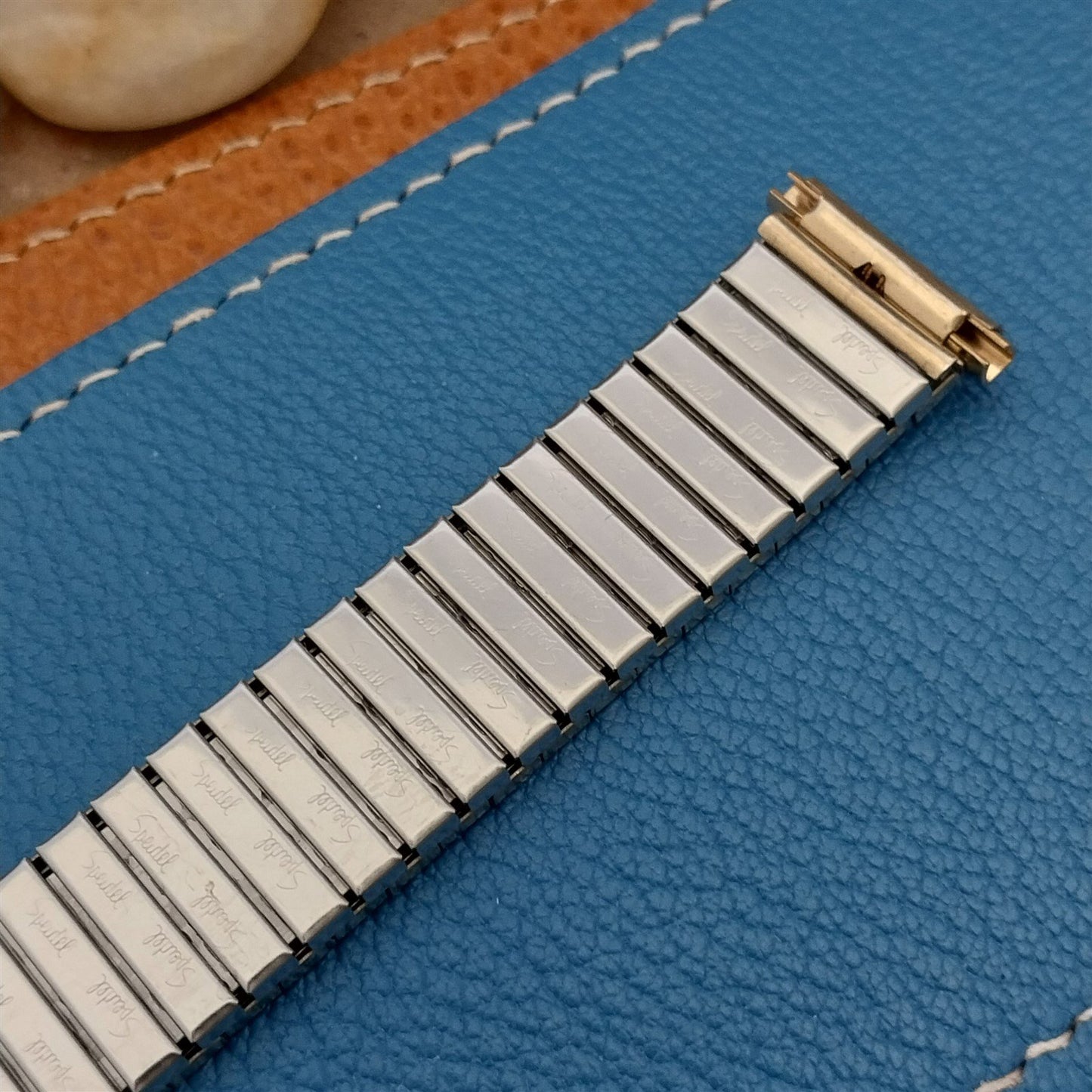 1970s Vintage 19mm 18mm 16mm Gold RGP Speidel Classic Stretch Unused Watch Band