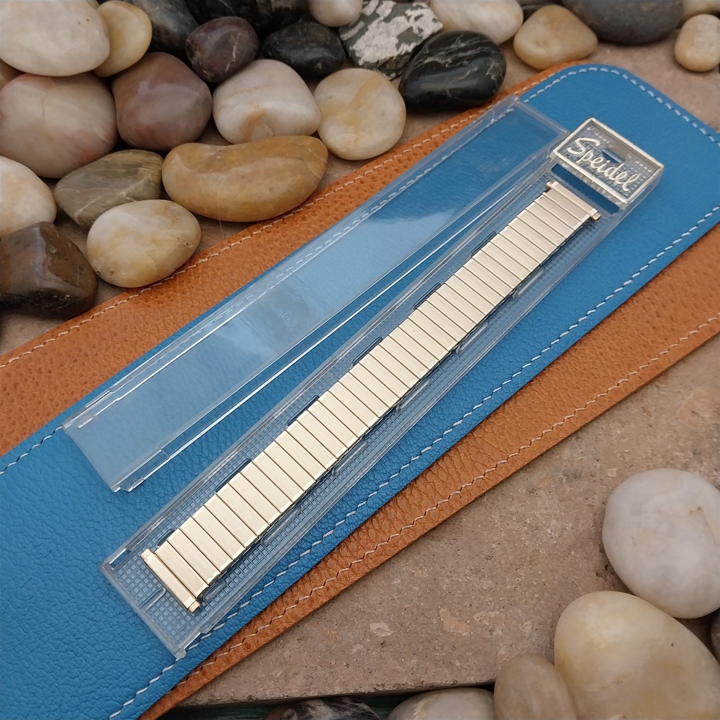 1970s Vintage 19mm 18mm 16mm Gold RGP Speidel Classic Stretch Unused Watch Band