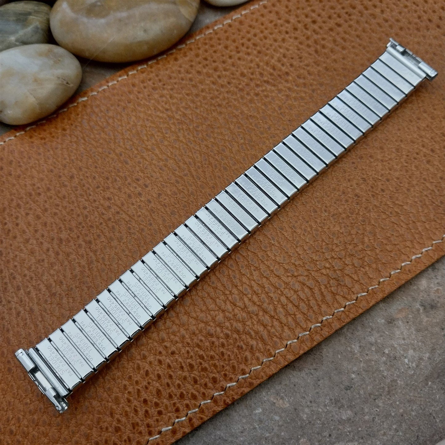 1960s Vintage Speidel Twistoflex Fullback Stainless 19mm 18mm Unused Watch Band