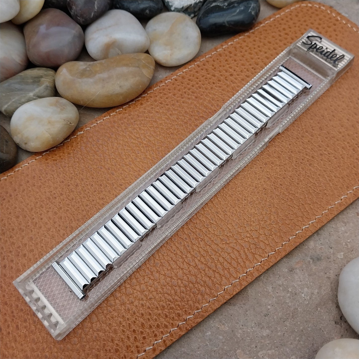 1960s Vintage Speidel Twistoflex Fullback Stainless 19mm 18mm Unused Watch Band