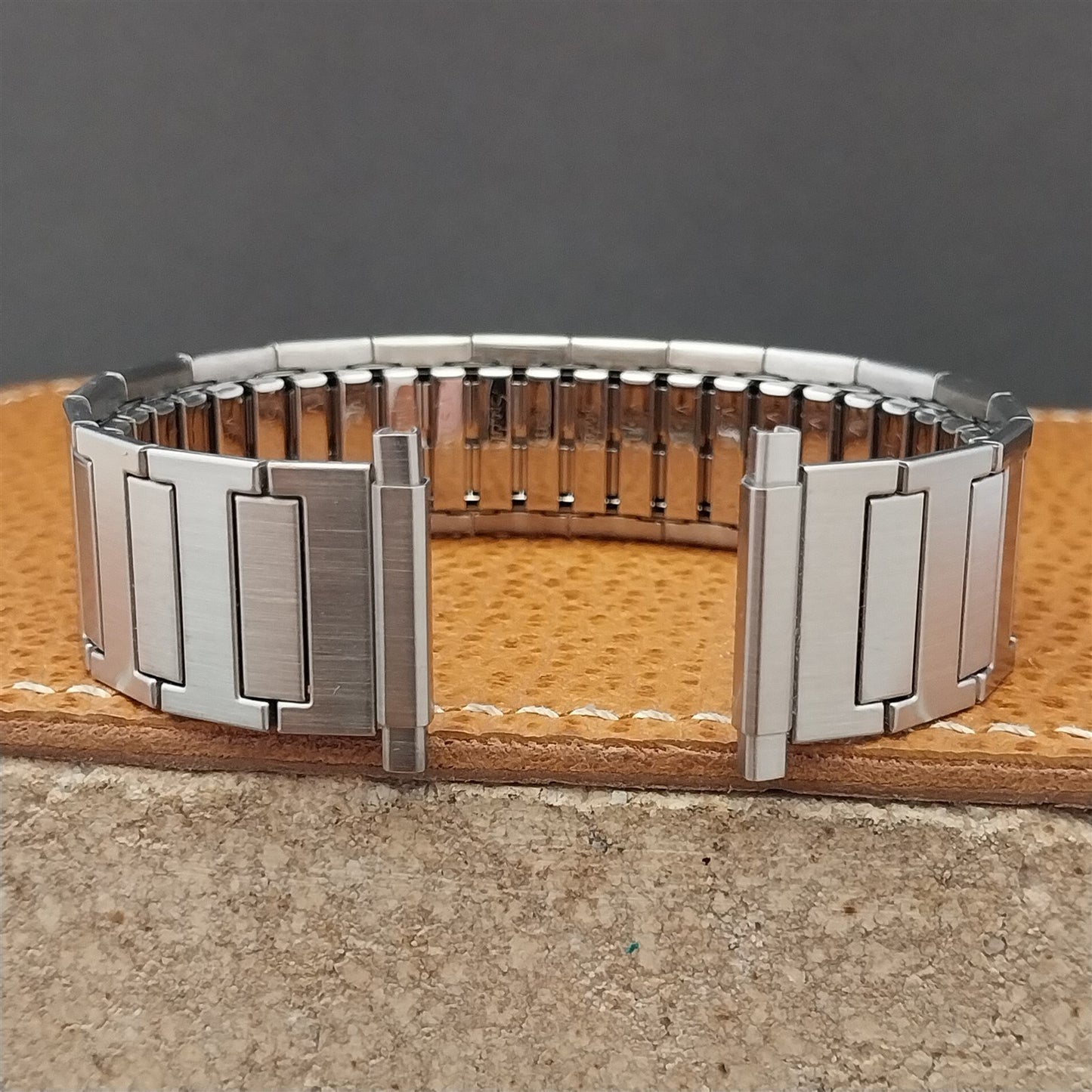 Vintage Wide 1970s 18mm 19mm 20mm Speidel Stainless Steel NOS Unused Watch Band