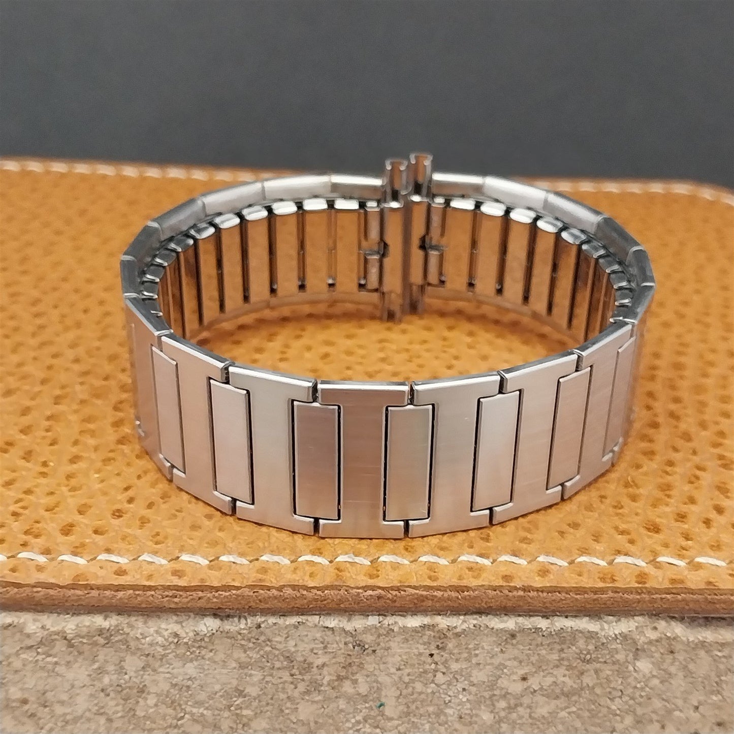 Vintage Wide 1970s 18mm 19mm 20mm Speidel Stainless Steel NOS Unused Watch Band