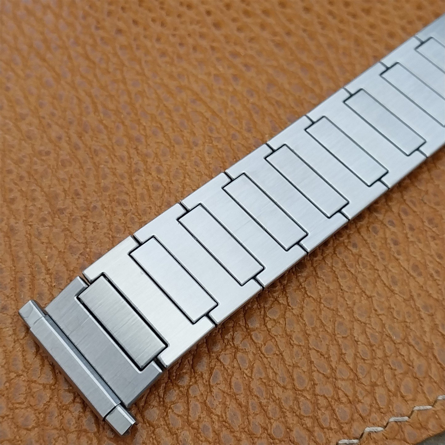 Vintage Wide 1970s 18mm 19mm 20mm Speidel Stainless Steel NOS Unused Watch Band