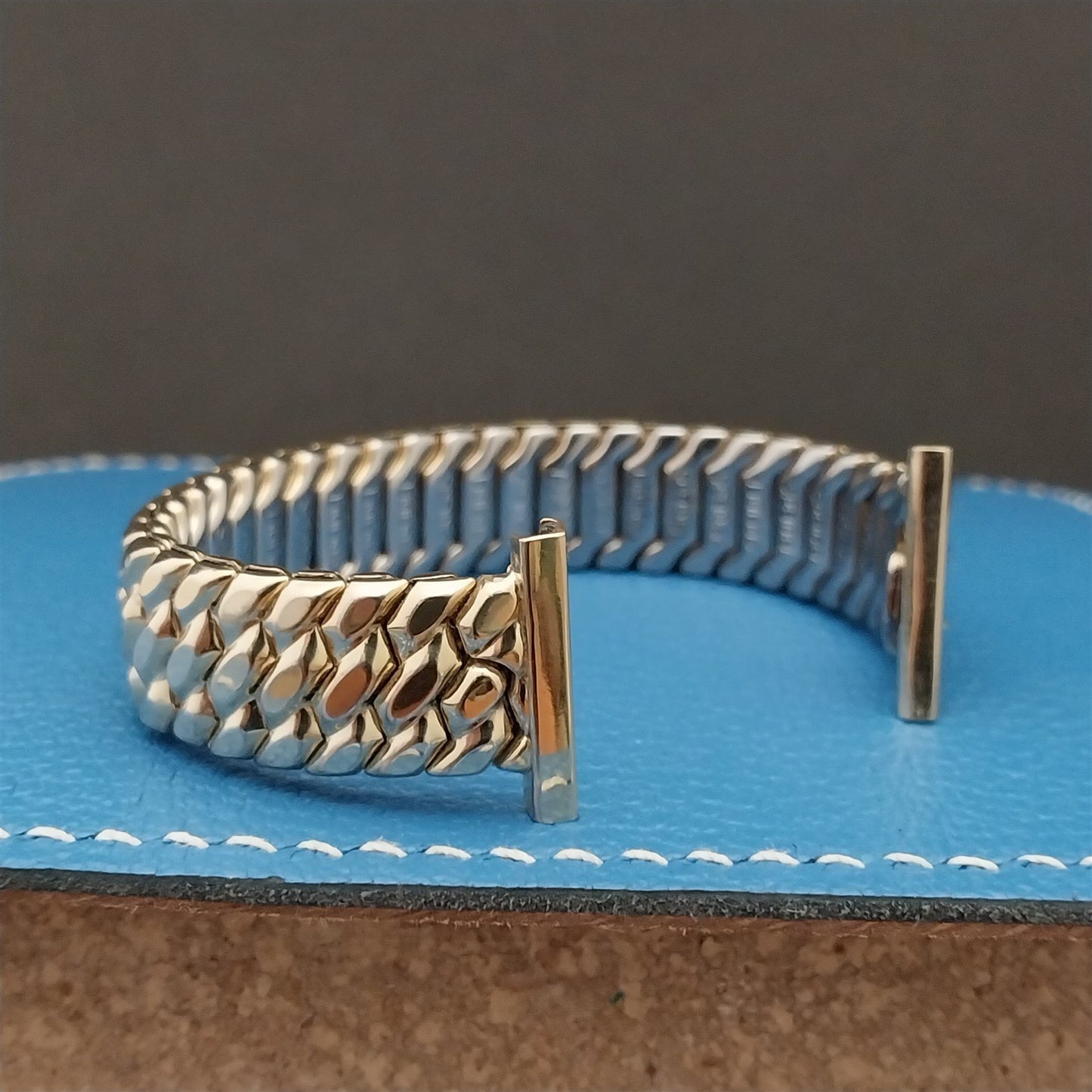 19mm 16mm 10k Gold-Filled Speidel Golden Templar Unused 1954 Vintage Watch Band