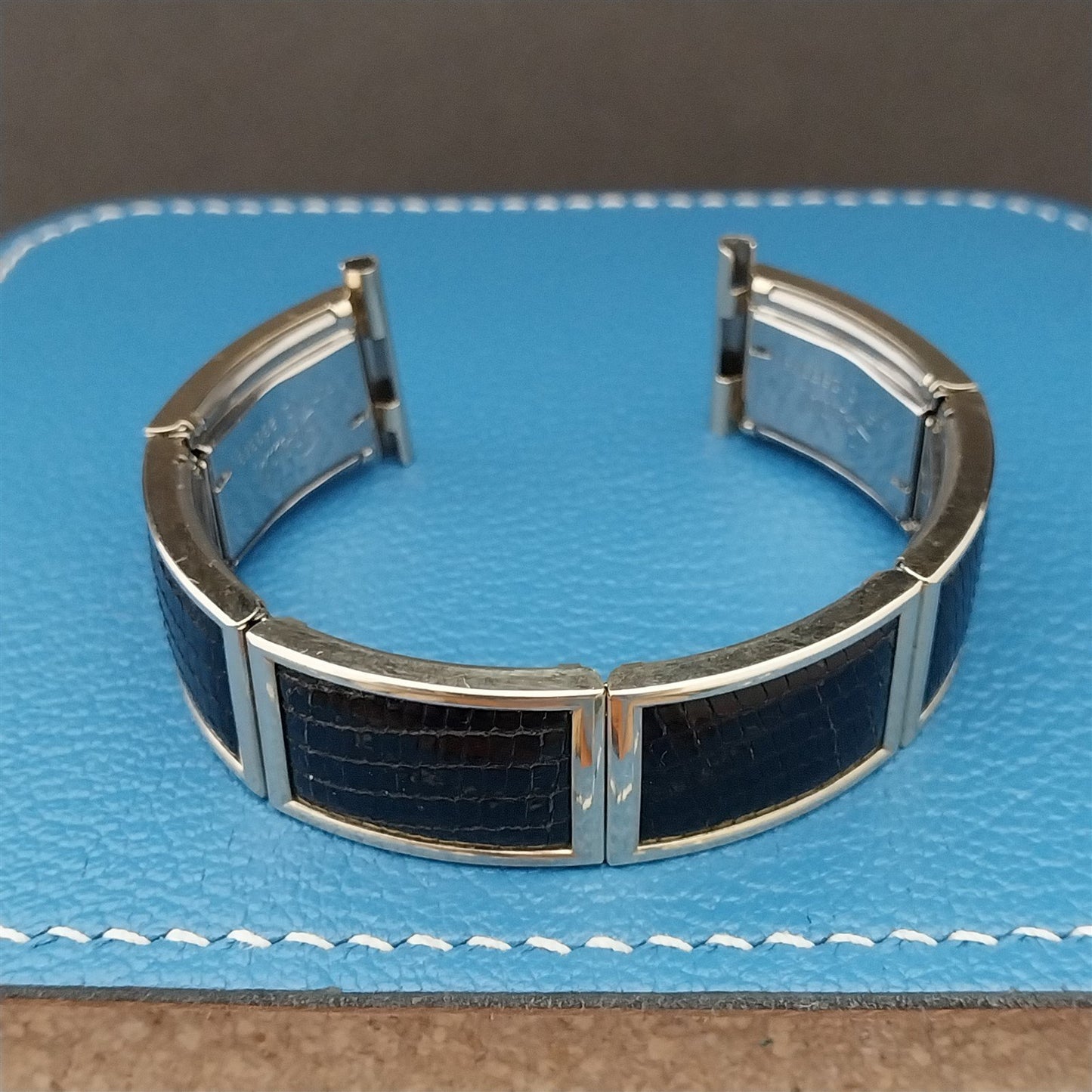 19mm 18mm 16mm 1950s Speidel Gold-Filled & Lizard MCM Unused Vintage Watch Band