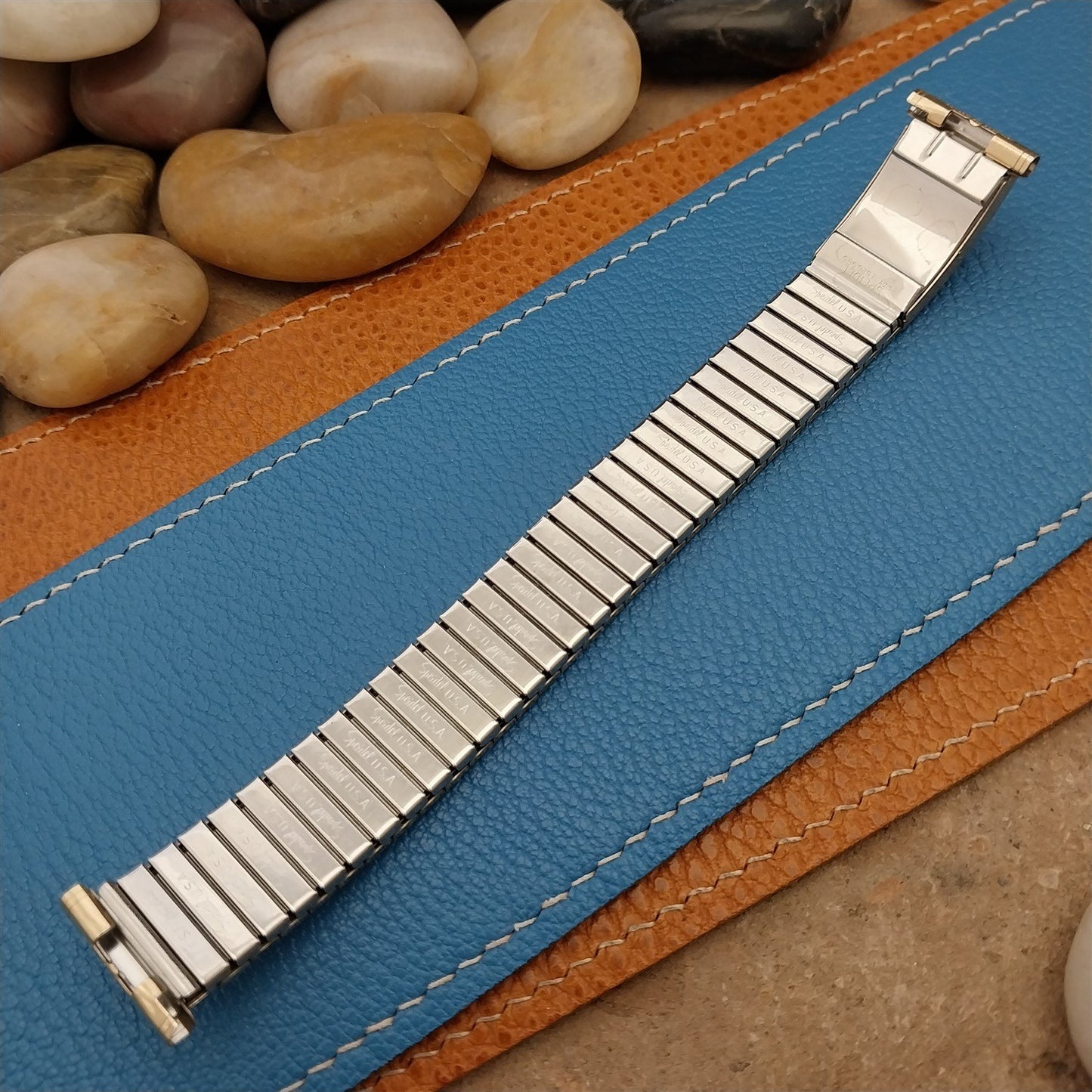 16mm 18mm 19mm Speidel Sun Valley 1974-1975 Calendar 10k GF Vintage Watch Band