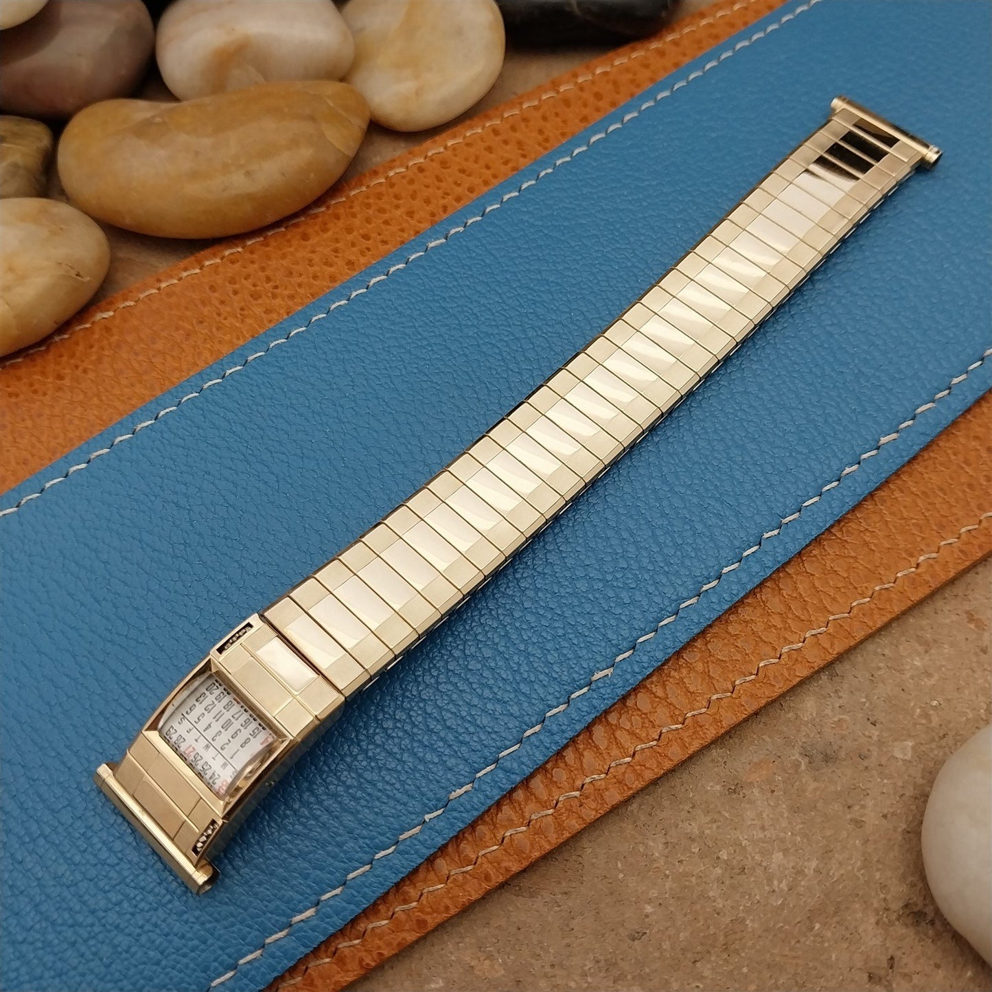 16mm 18mm 19mm Speidel Sun Valley 1974-1975 Calendar 10k GF Vintage Watch Band