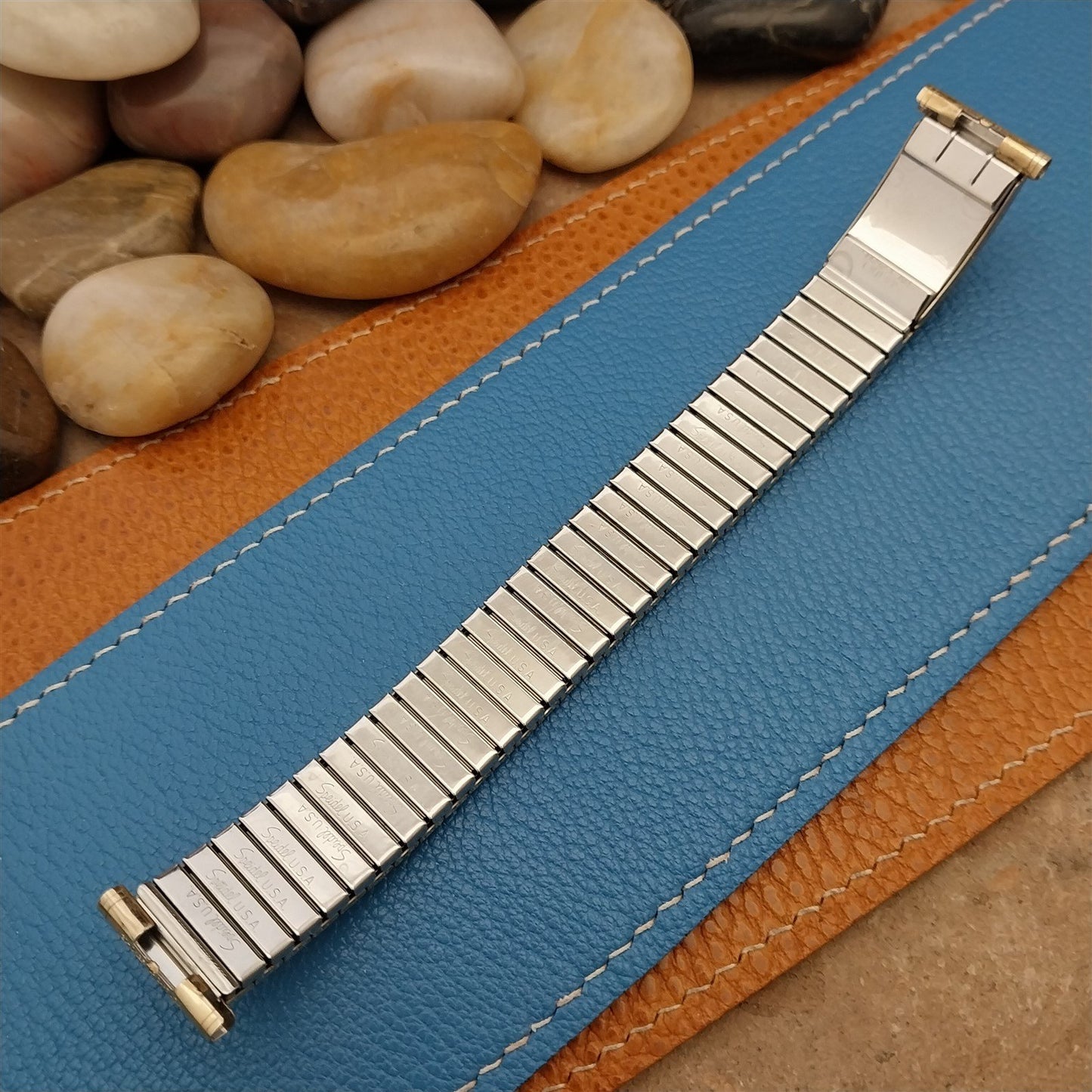 16mm 18mm 19mm Gold-Fill Speidel Sun Valley 72/73 Calendar Vintage Watch Band