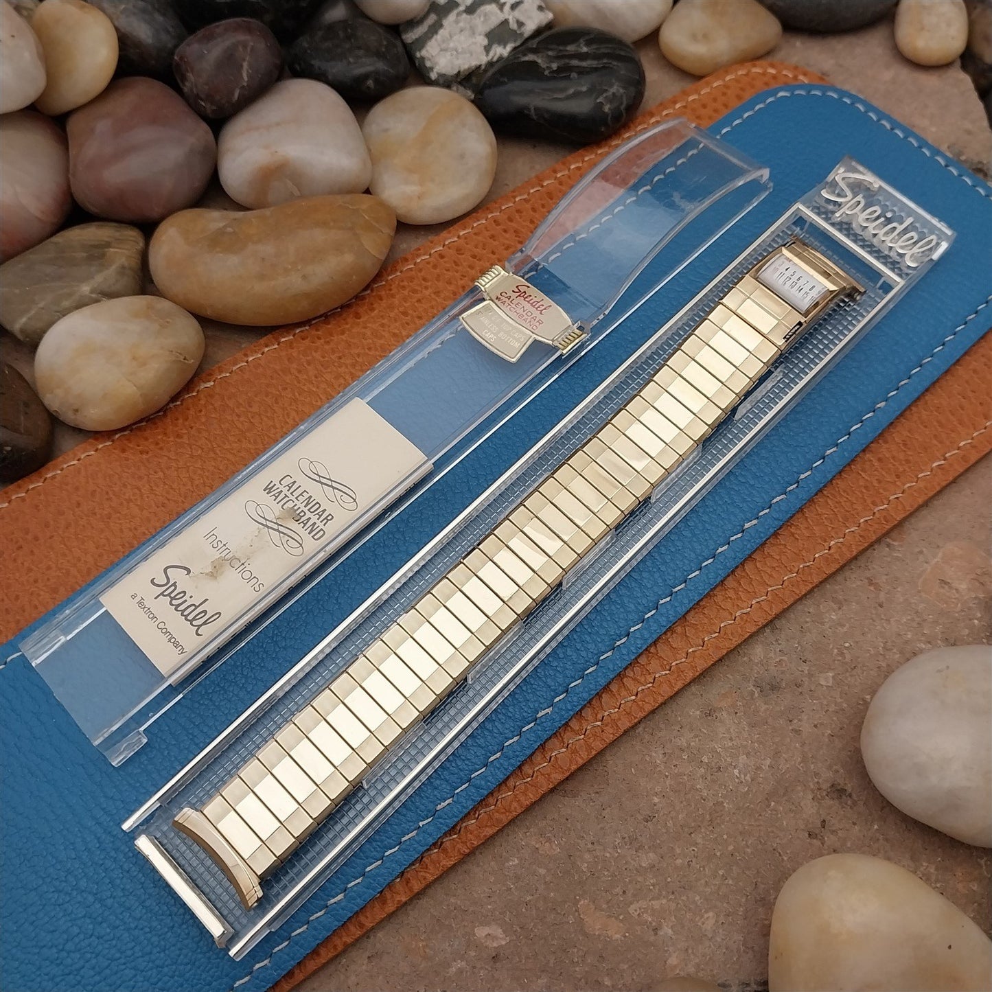 10k Gold-Filled Speidel Sun Valley 1971-1972 Calendar Vintage Watch Band Unused