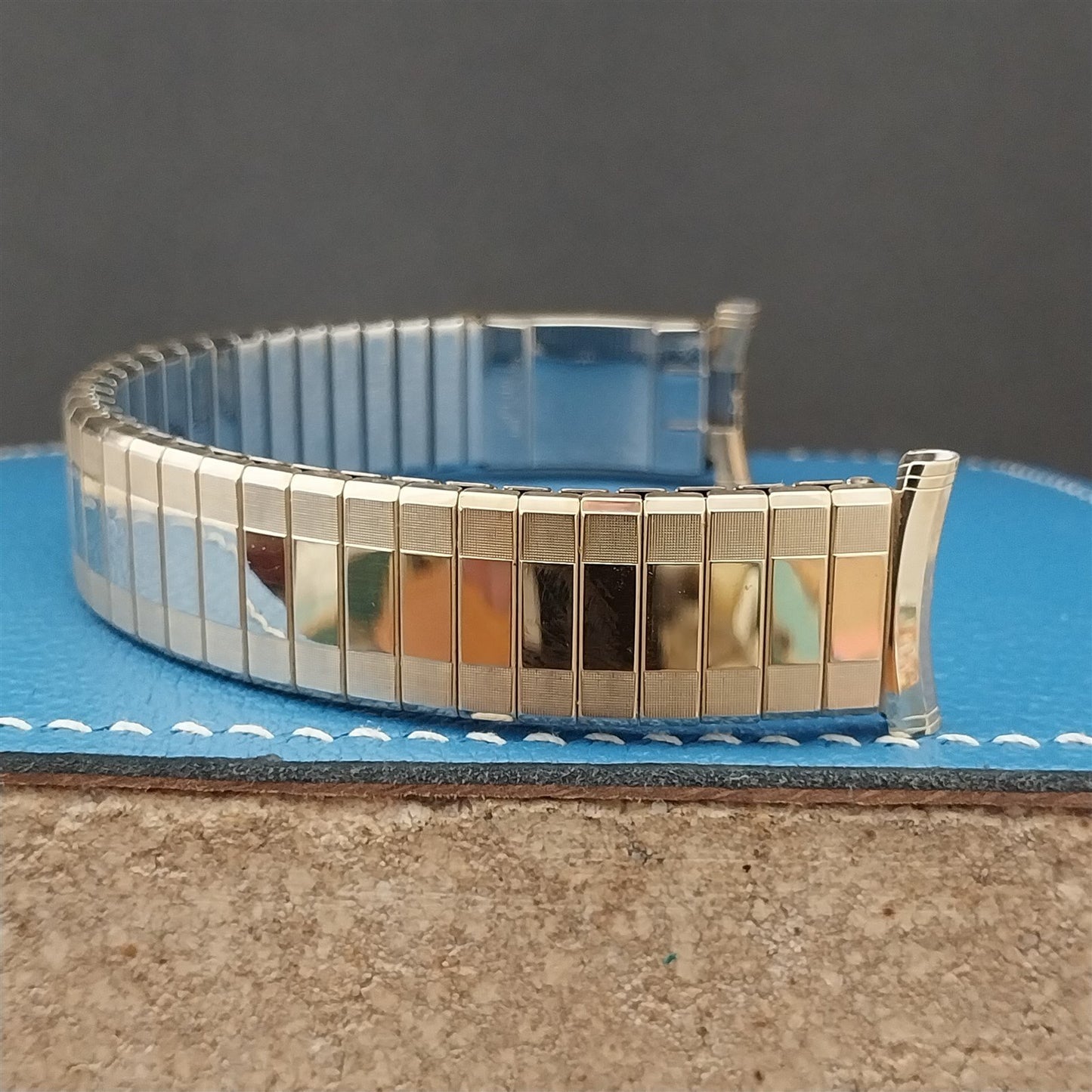 10k Gold-Filled Speidel Sun Valley 1971-1972 Calendar Vintage Watch Band Unused