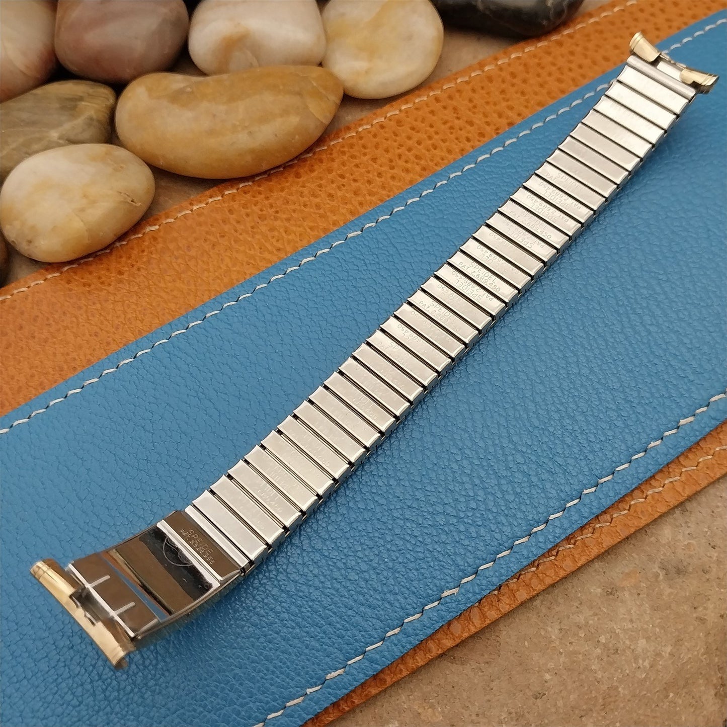 10k Gold-Filled Speidel Sun Valley 1971-1972 Calendar Vintage Watch Band Unused