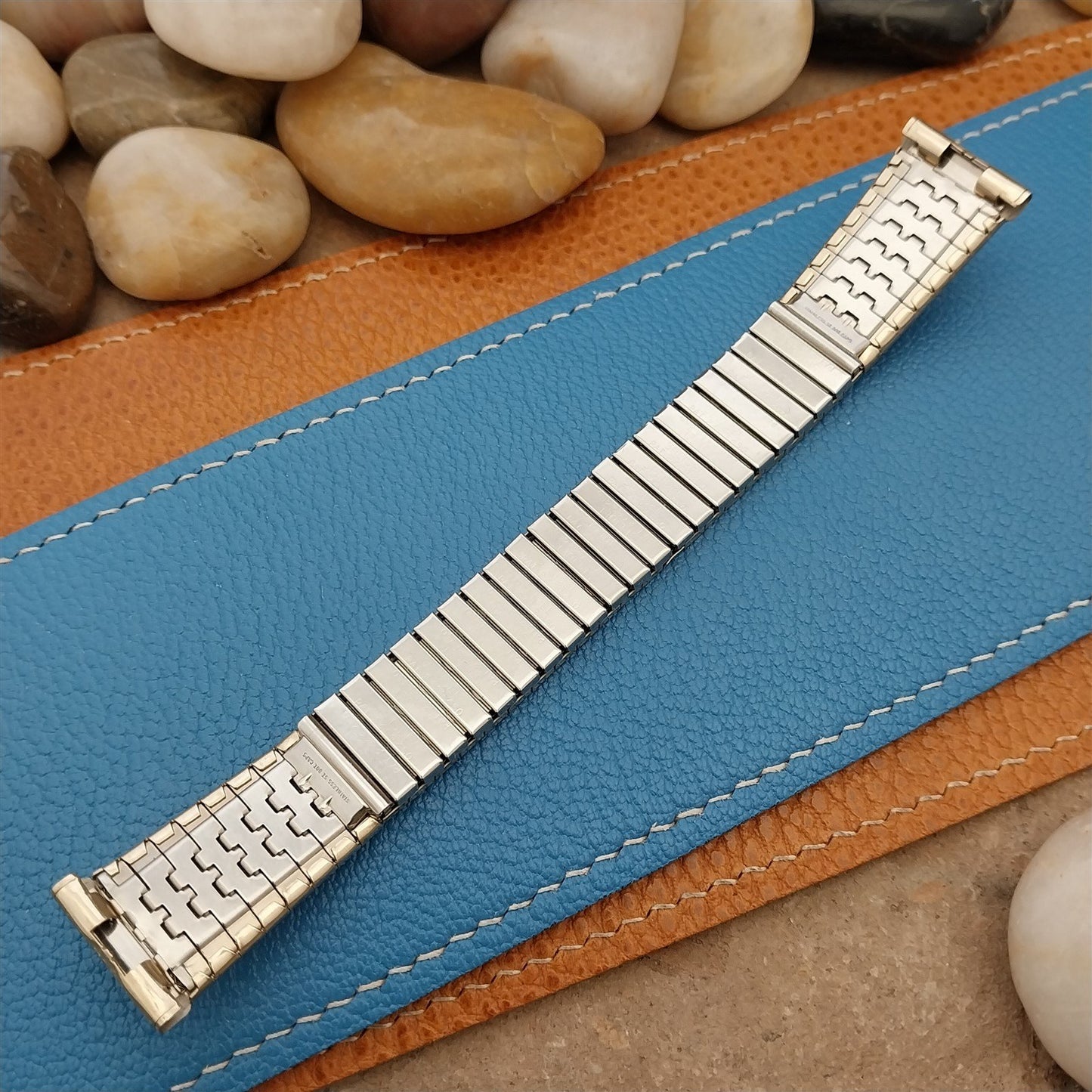 Vintage 19mm 18mm 17mm Speidel Honeycomb Gold-Filled Unused NOS 1960s Watch Band