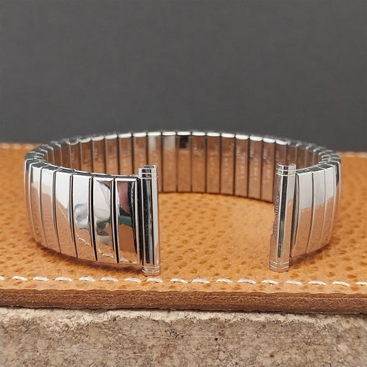 19mm 18mm 16mm Stainless Steel Speidel Plainsman 1967 nos Unused Watch Band