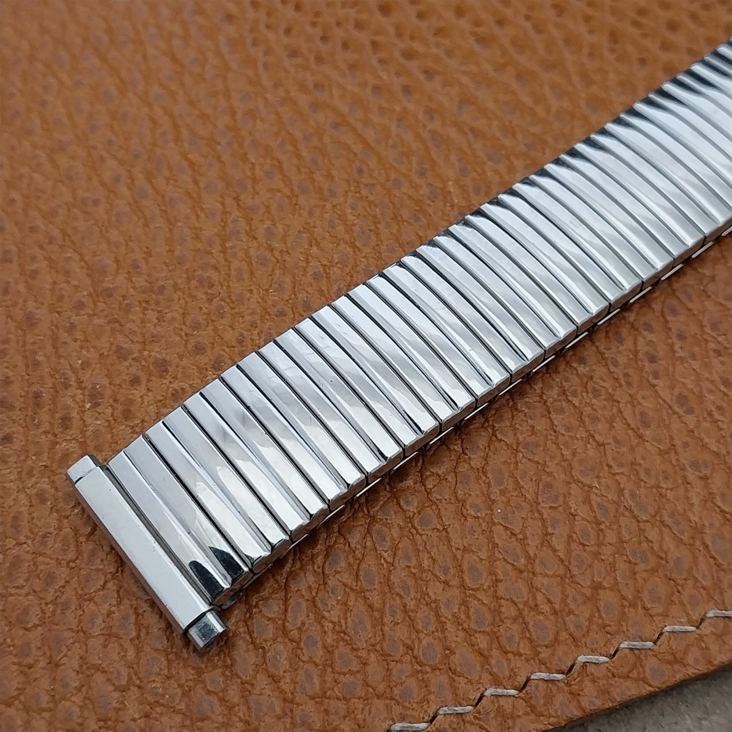 1970s Vintage Speidel Linesman 19mm 18mm 17mm 16mm Stainless Unused Watch Band