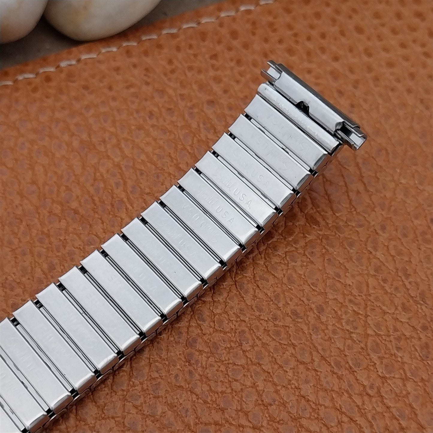 1970s Vintage Speidel Linesman 19mm 18mm 17mm 16mm Stainless Unused Watch Band