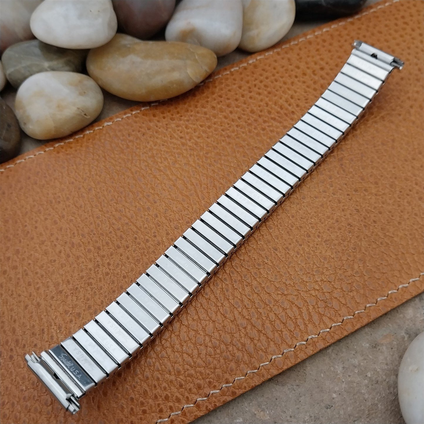 1970s Vintage Speidel Linesman 19mm 18mm 17mm 16mm Stainless Unused Watch Band