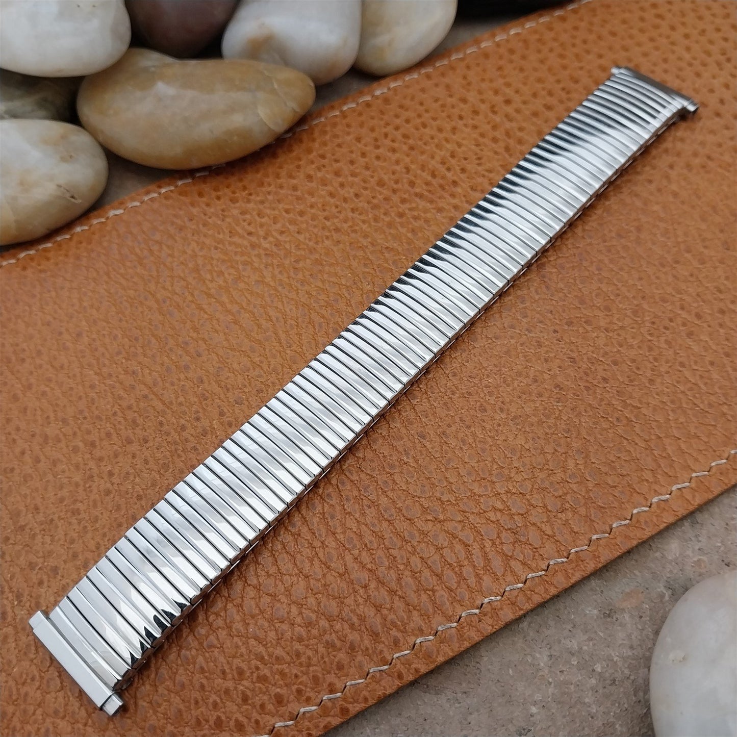 1970s Vintage Speidel Linesman 19mm 18mm 17mm 16mm Stainless Unused Watch Band