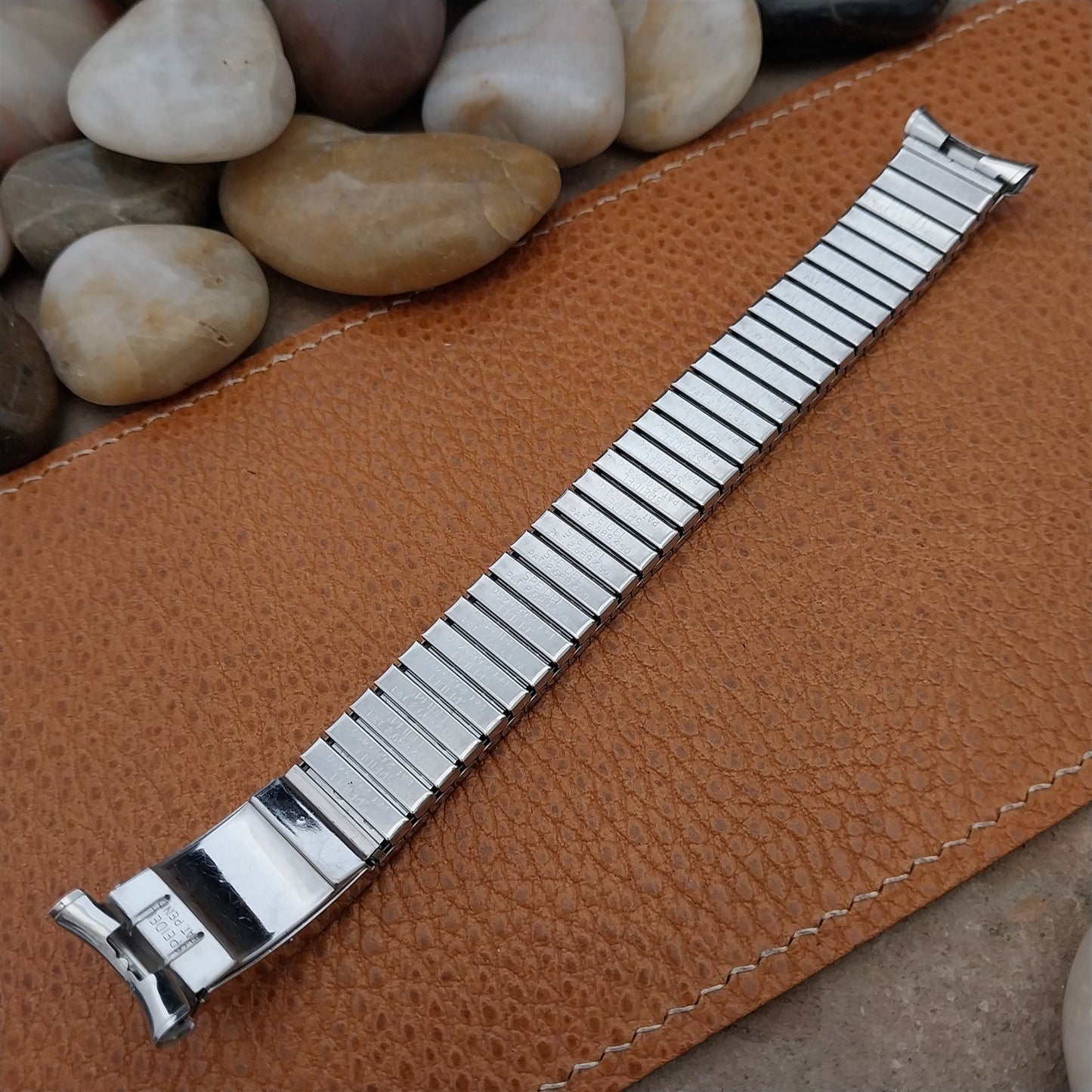 Vintage Speidel Valencia Calendar Stainless Steel Unused Classic Watch Band