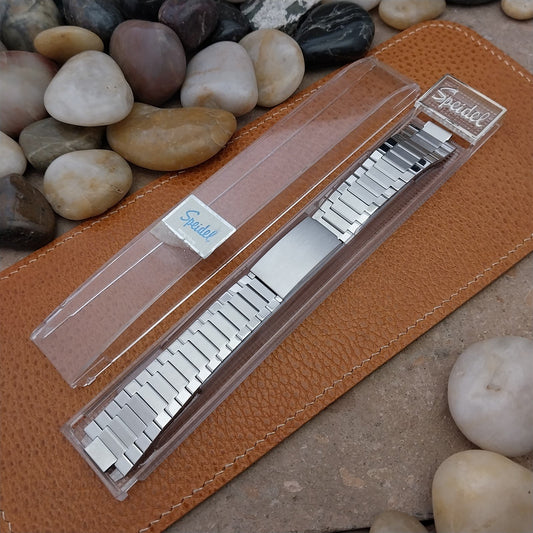 Vintage Internal-Lug Speidel 10mm Stainless Steel 1970s Unused Watch Band