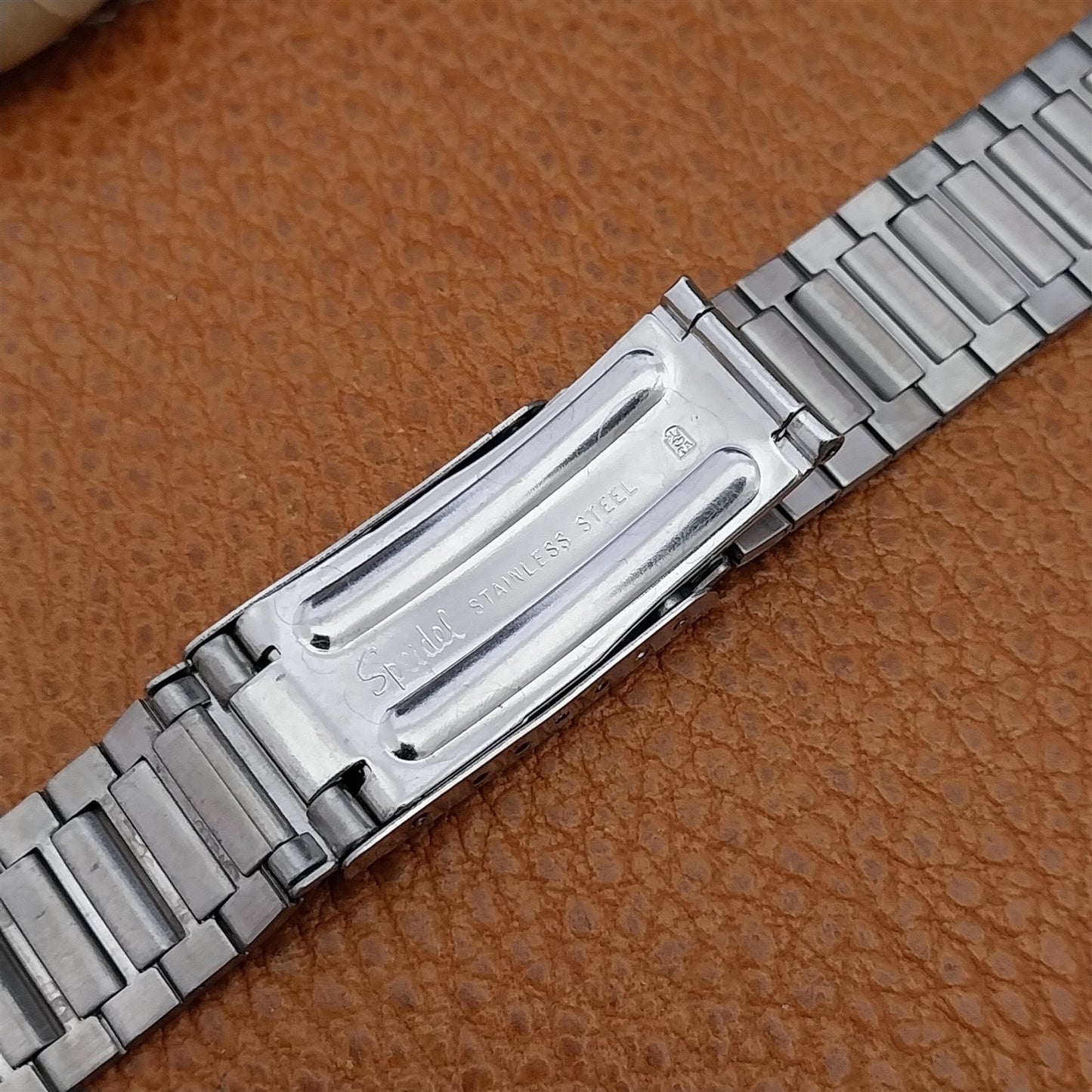 Vintage Internal-Lug Speidel 10mm Stainless Steel 1970s Unused Watch Band
