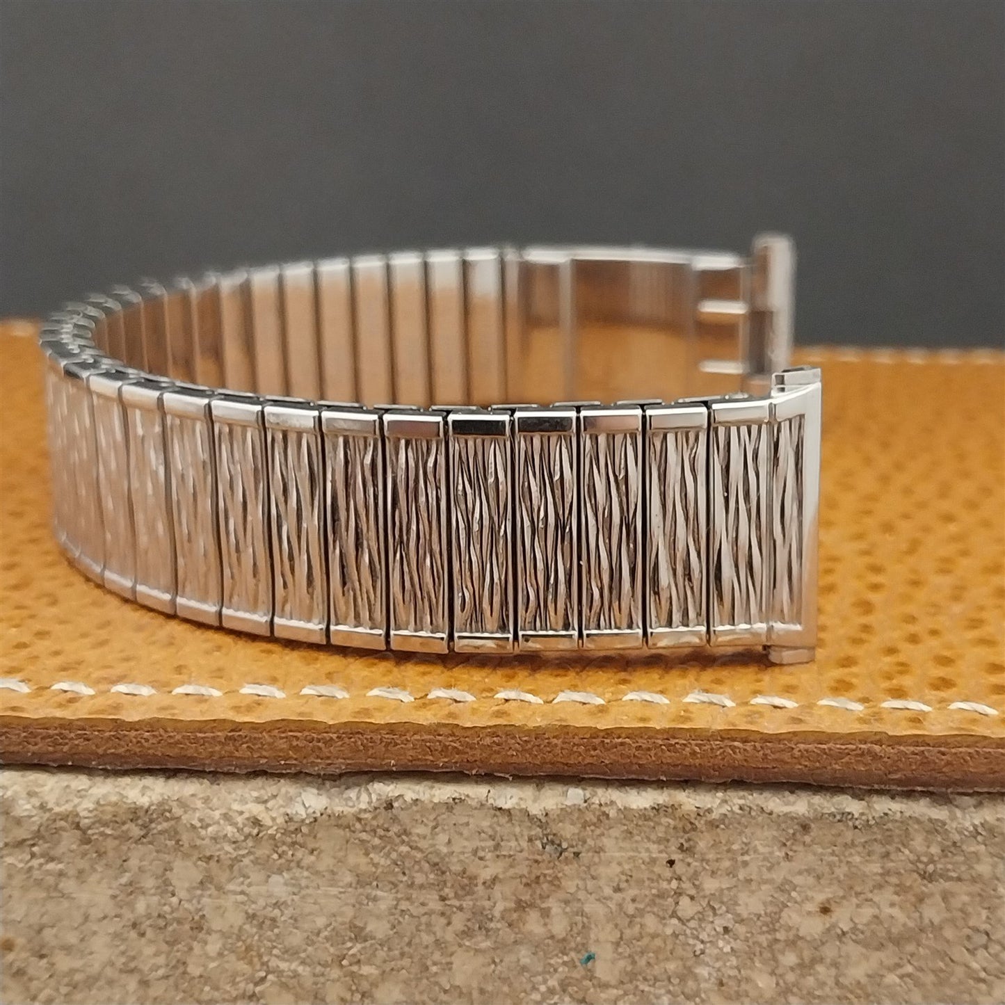 Vintage Speidel Valencia 1973/1974 Calendar Stainless Steel Unused Watch Band