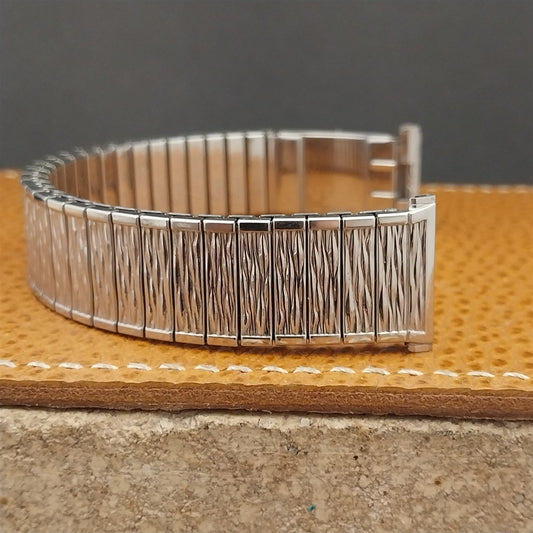 Vintage Speidel Valencia 1973/1974 Calendar Stainless Steel Unused Watch Band