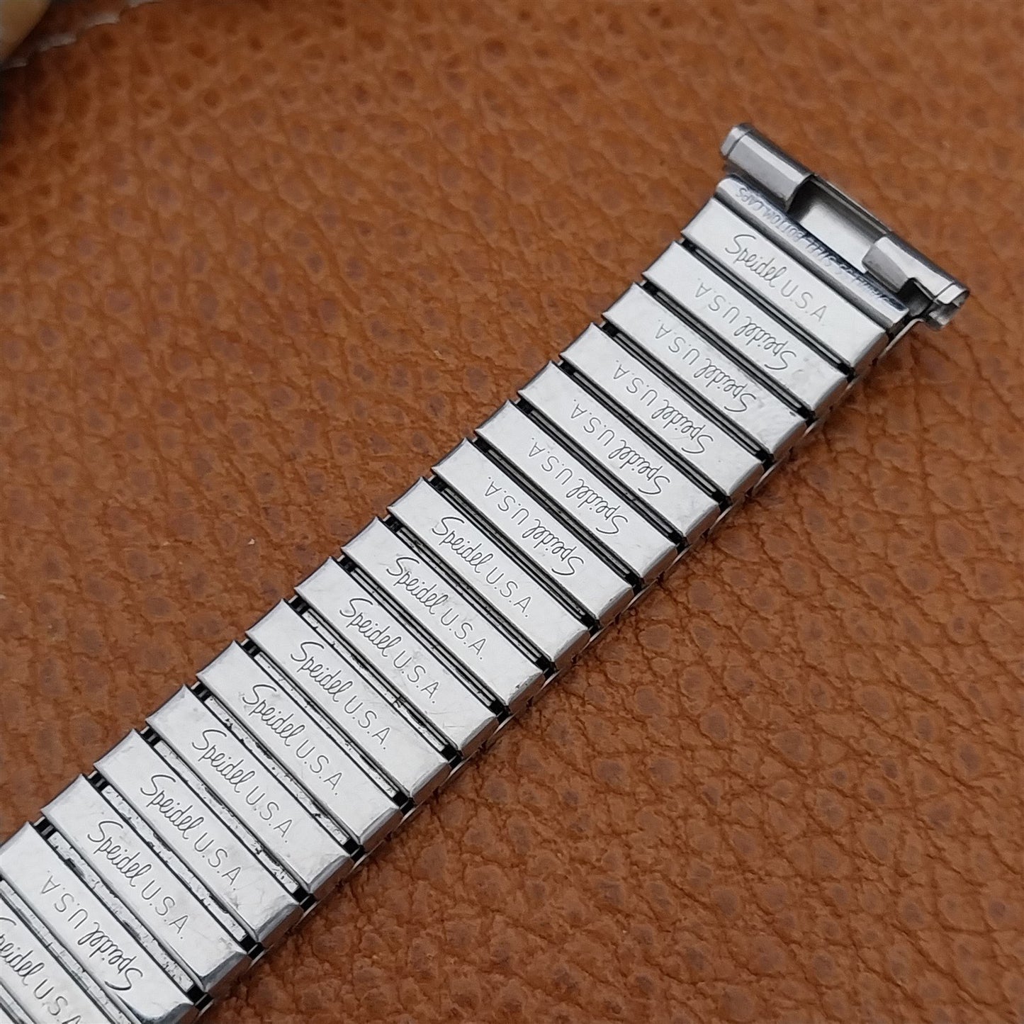 Vintage Speidel Valencia 1973/1974 Calendar Stainless Steel Unused Watch Band