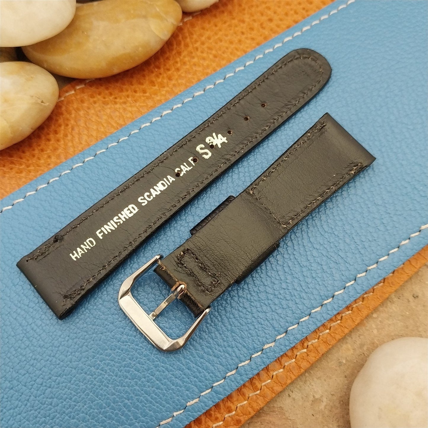 Vintage JB Champion Short Tapered 19/16 Scandia Calf Unused 1960s Watch Band