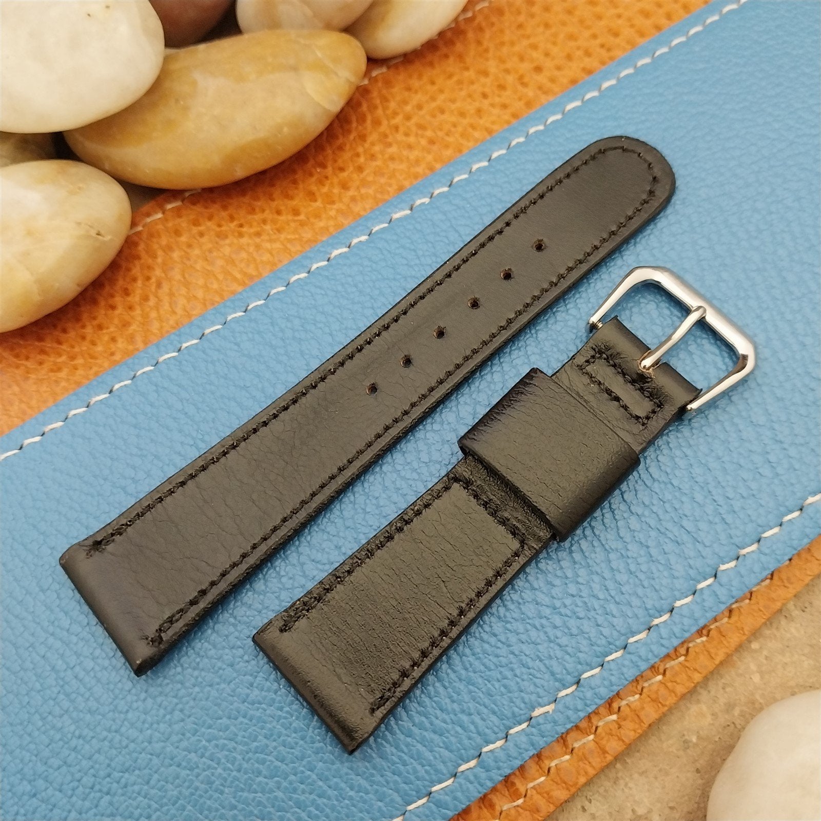 Vintage JB Champion Short Tapered 19/16 Scandia Calf Unused 1960s Watch Band