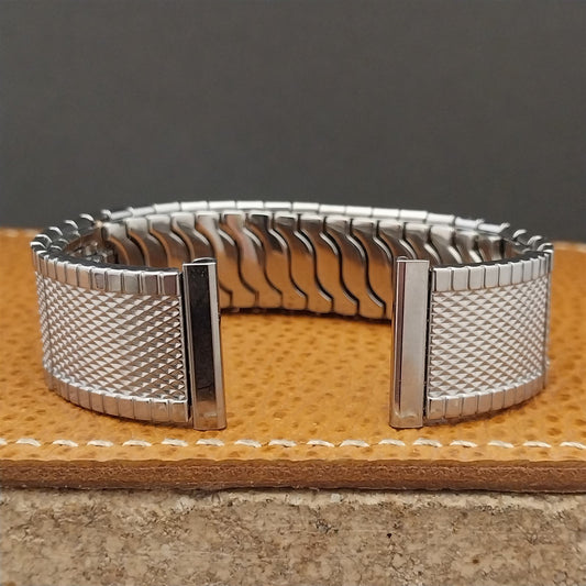 Vintage 19mm 18mm 17.2mm Gemex 1950s Stainless Steel Unused MCM Watch Band
