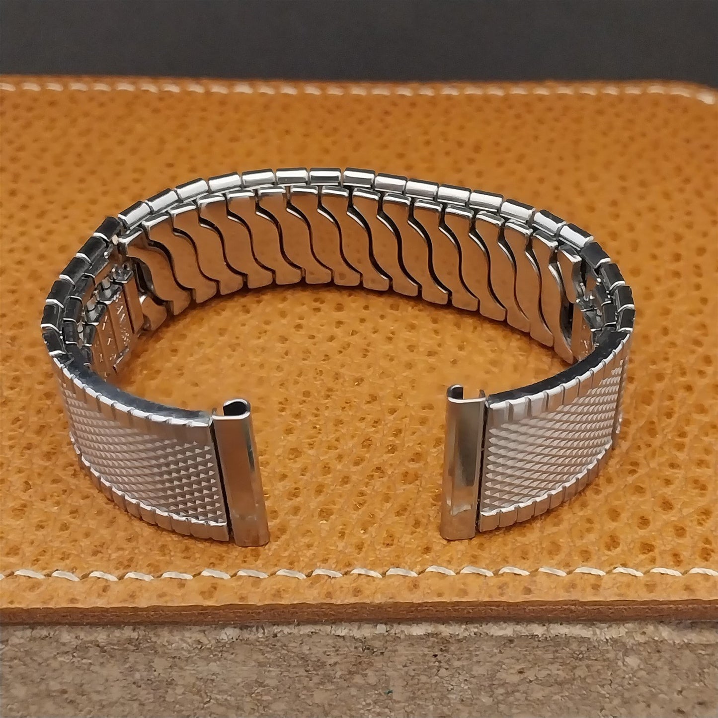 Vintage 19mm 18mm 17.2mm Gemex 1950s Stainless Steel Unused MCM Watch Band