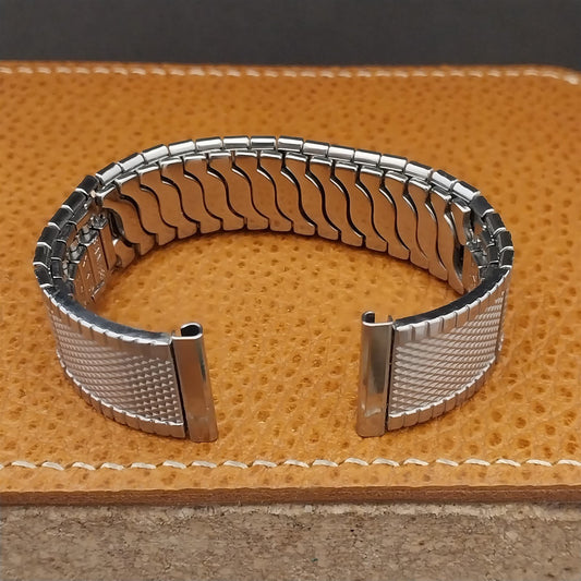 Vintage 19mm 18mm 17.2mm Gemex 1950s Stainless Steel Unused MCM Watch Band