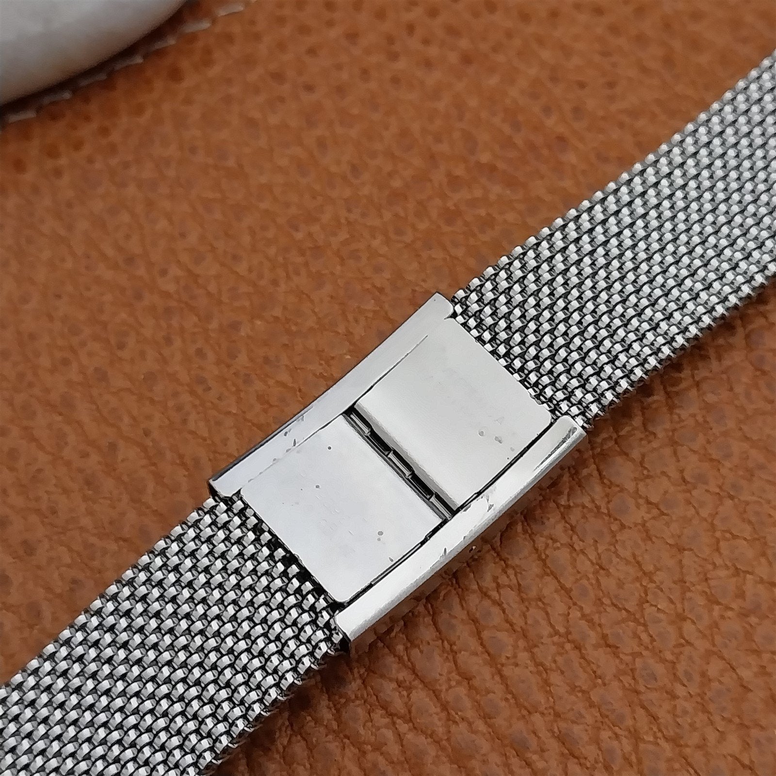 19mm 18mm 16mm Evinger Stainless Stretch Mesh Murano Glass Vintage Watch Band