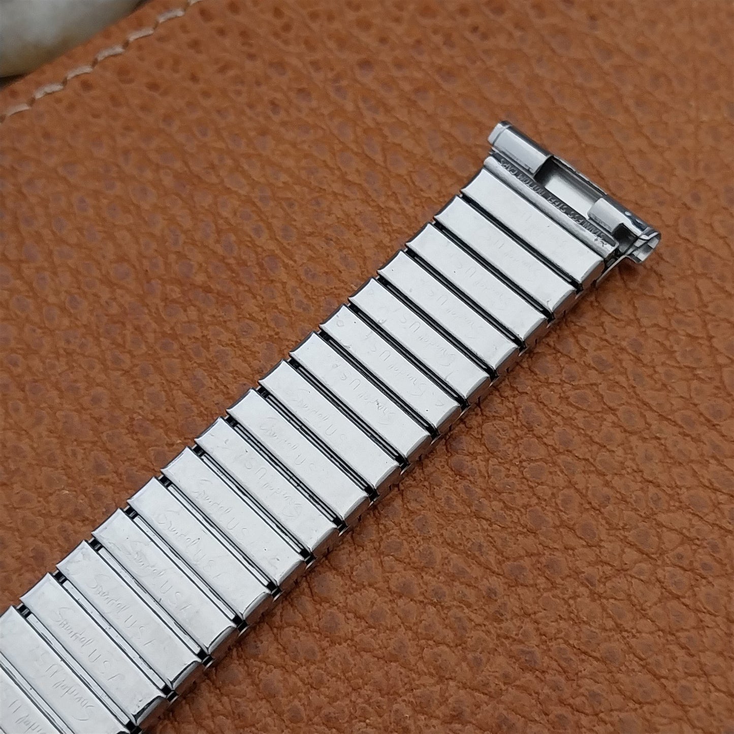 Speidel Valencia Perpetual Calendar Stainless Steel Unused Vintage Watch Band