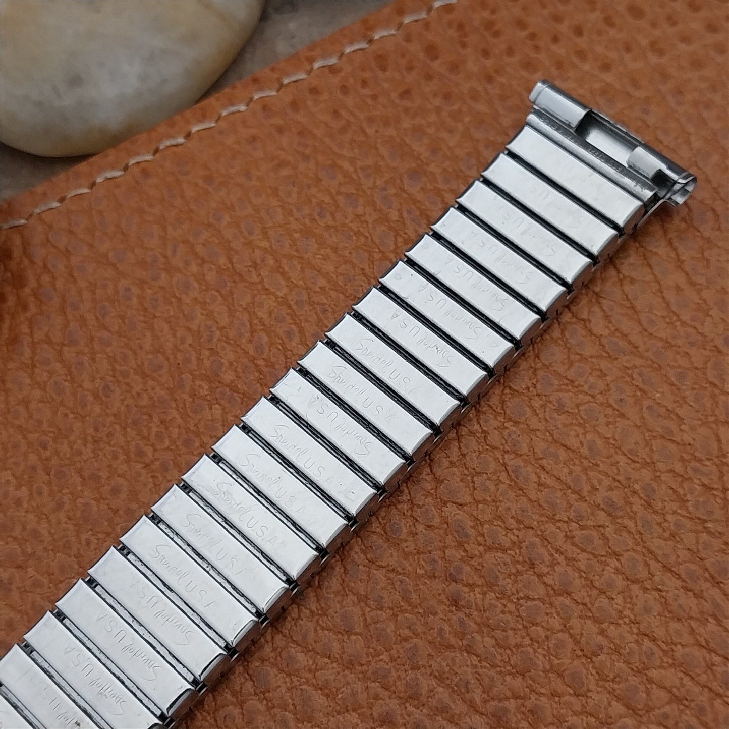 Speidel Valencia Perpetual Calendar Stainless Steel Unused Vintage Watch Band