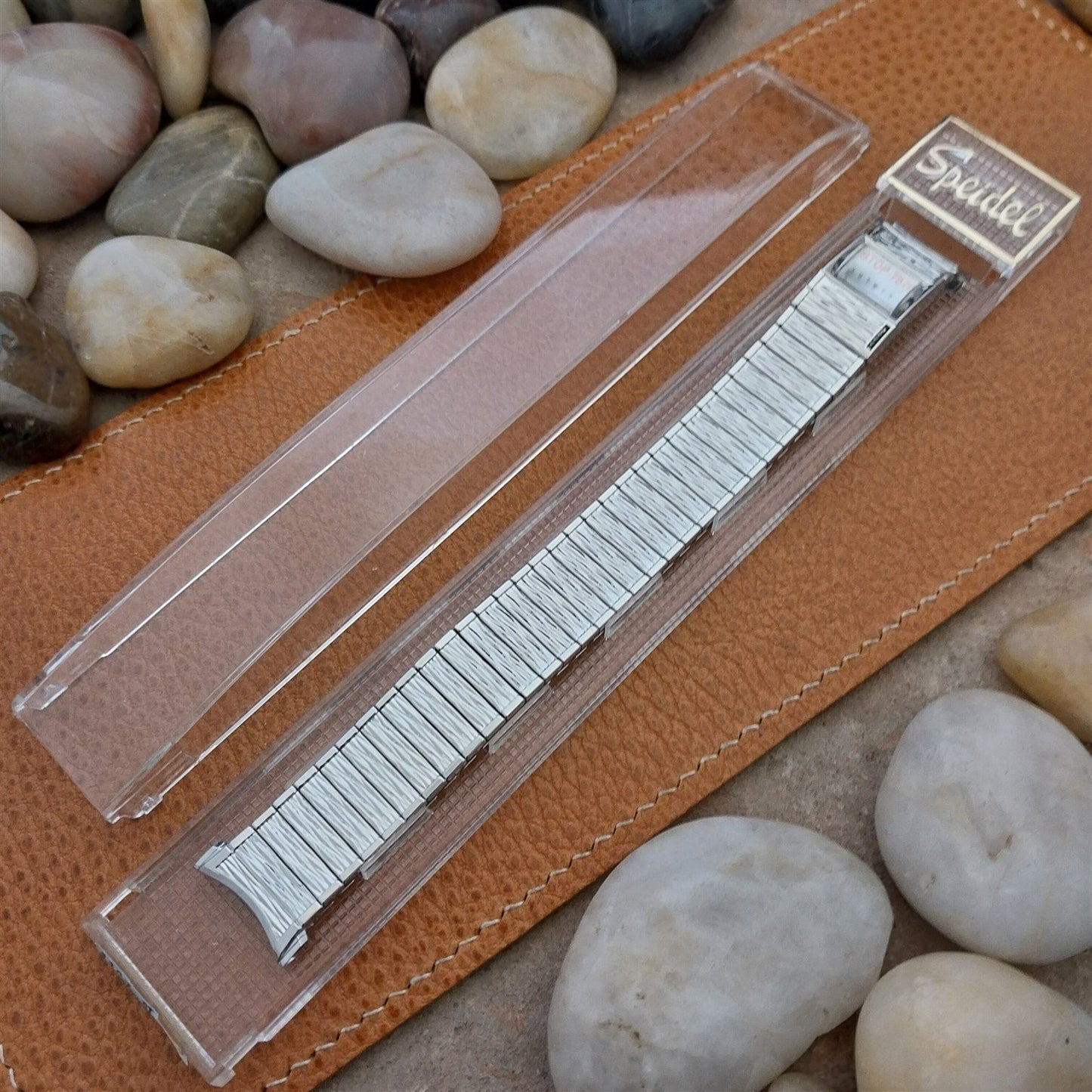 Vintage Speidel Valencia 1975/1976 Calendar Stainless Steel Unused Watch Band