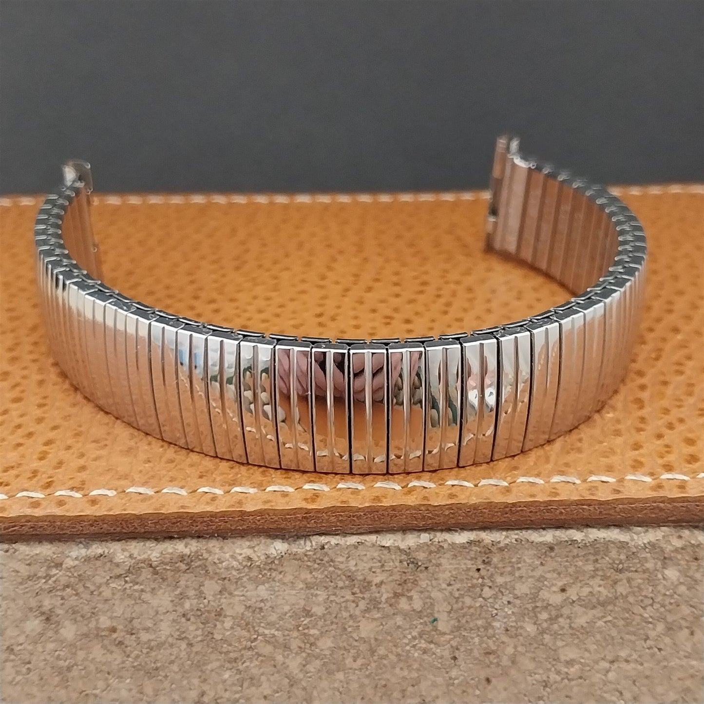 Vintage 19mm 18mm 16mm Stainless Steel Speidel Linesman Long Unused Watch Band