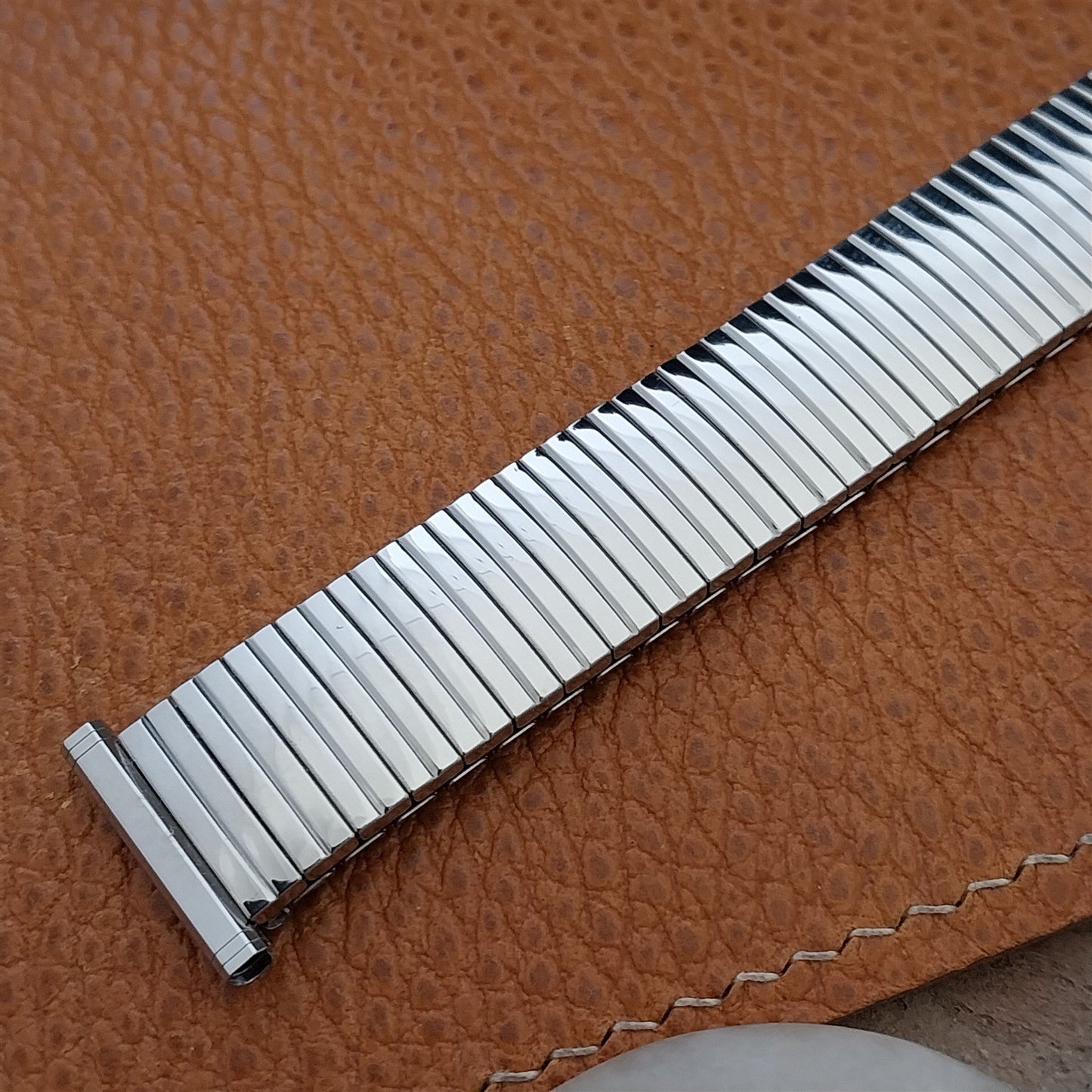 Vintage 19mm 18mm 16mm Stainless Steel Speidel Linesman Long Unused Watch Band