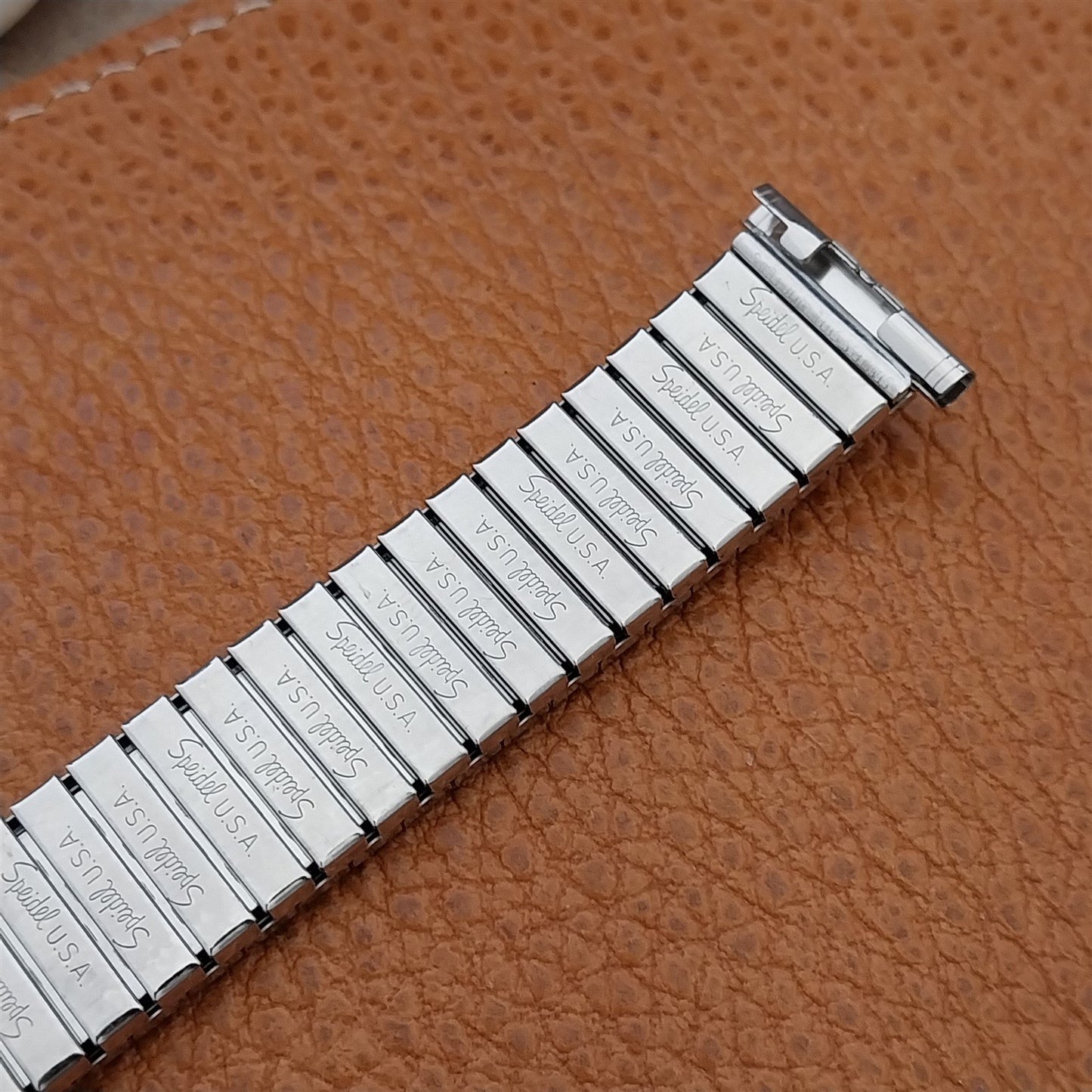 Vintage 19mm 18mm 16mm Stainless Steel Speidel Linesman Long Unused Watch Band